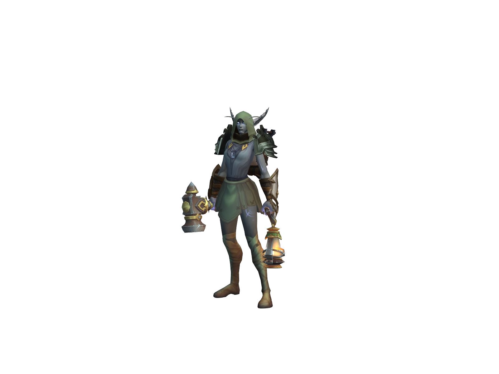 Liluth 3D character render