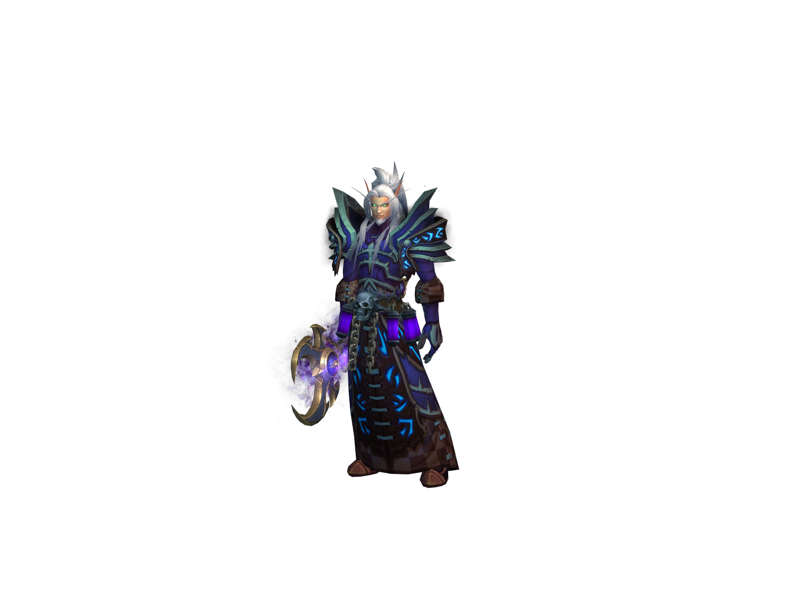 Nuadda 3D character render