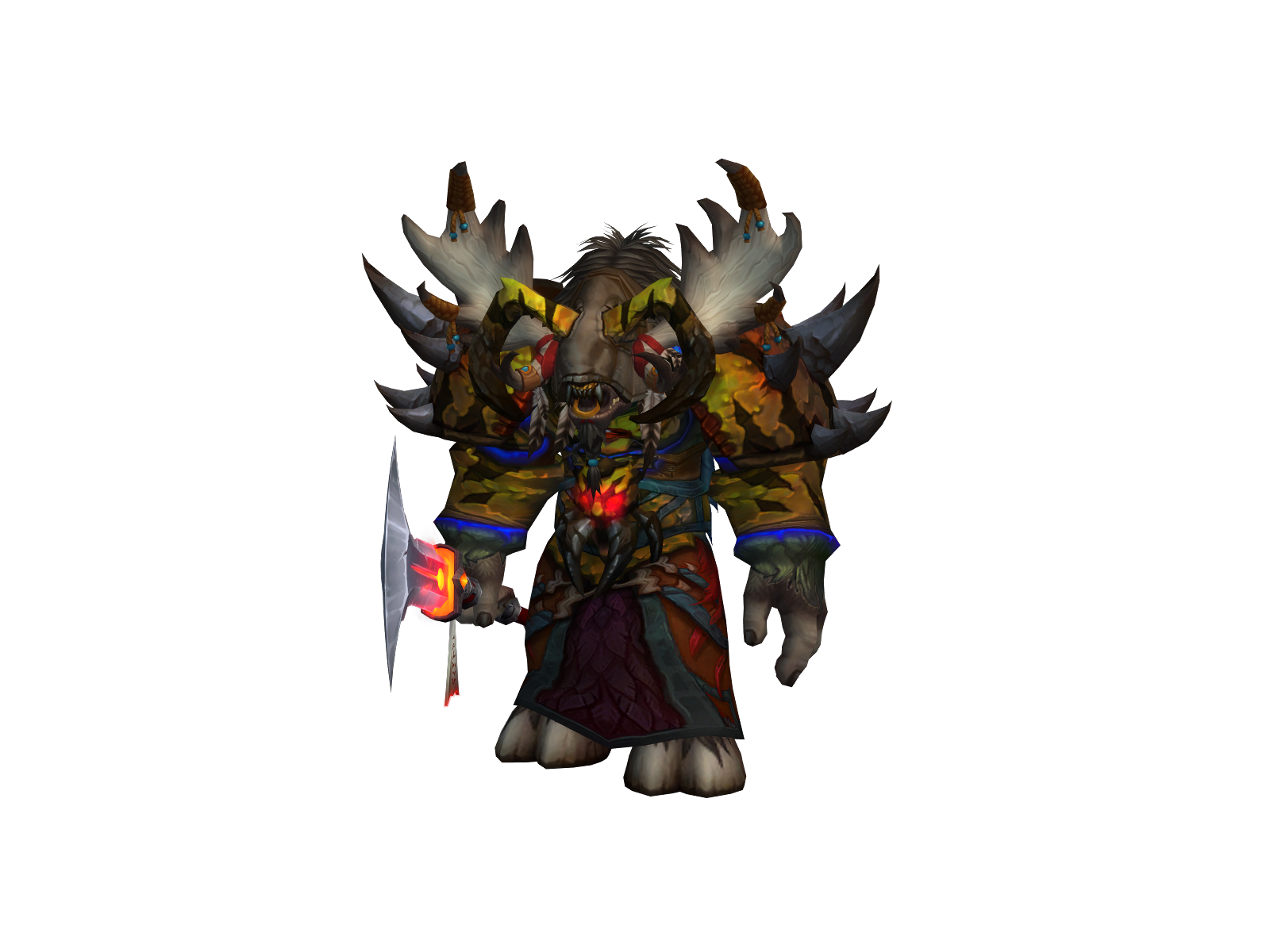 Côwpûn 3D character render