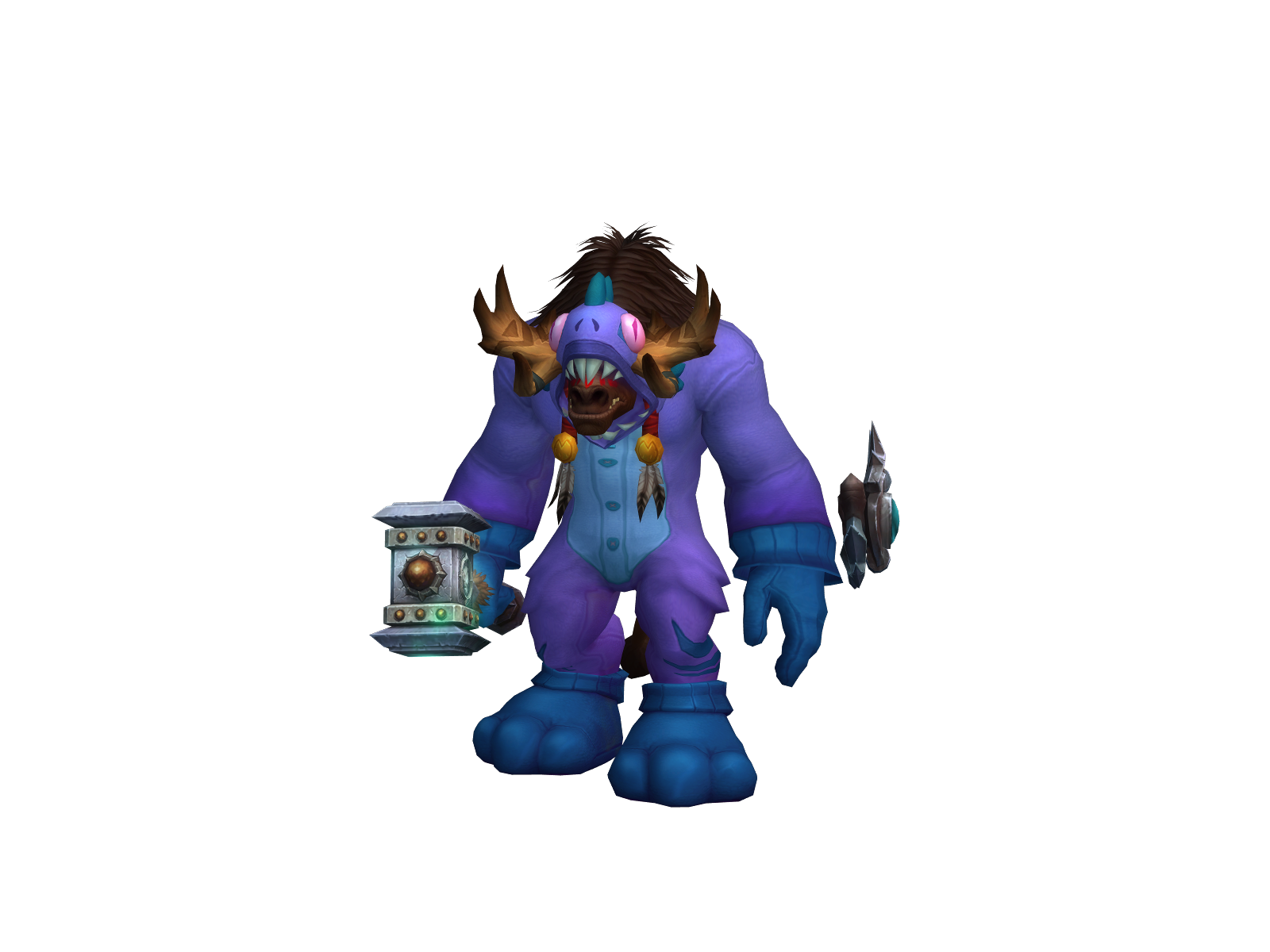 Steakboi 3D character render