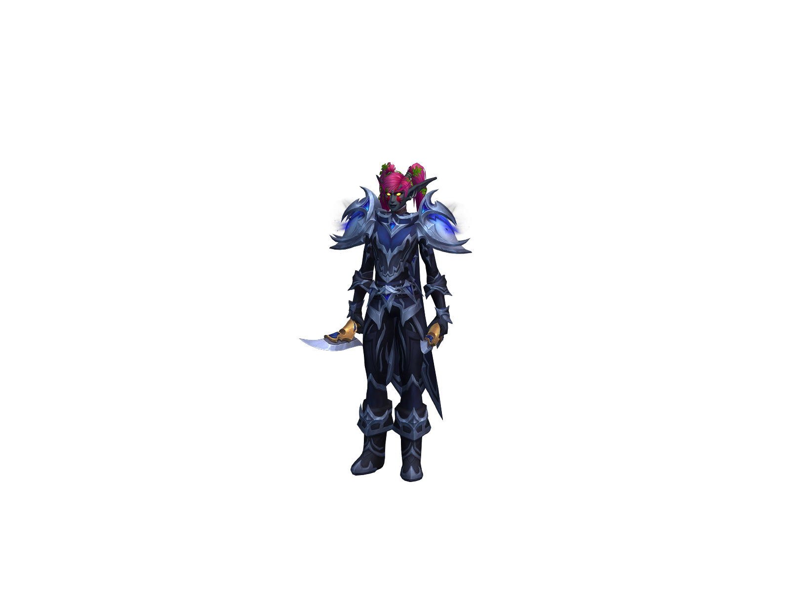 Floxxette 3D character render