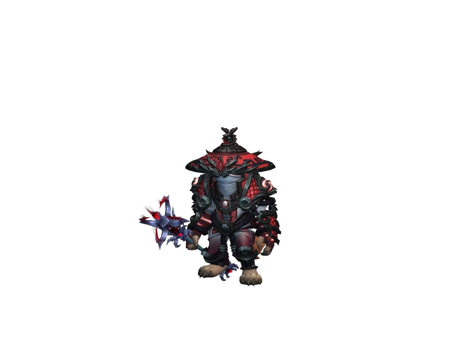 Jackiechann 3D character render