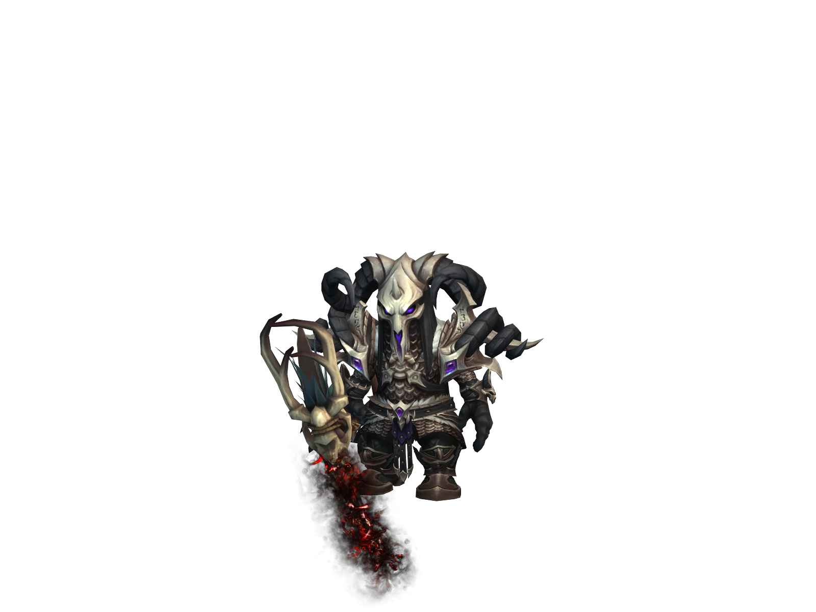 Elhunto 3D character render