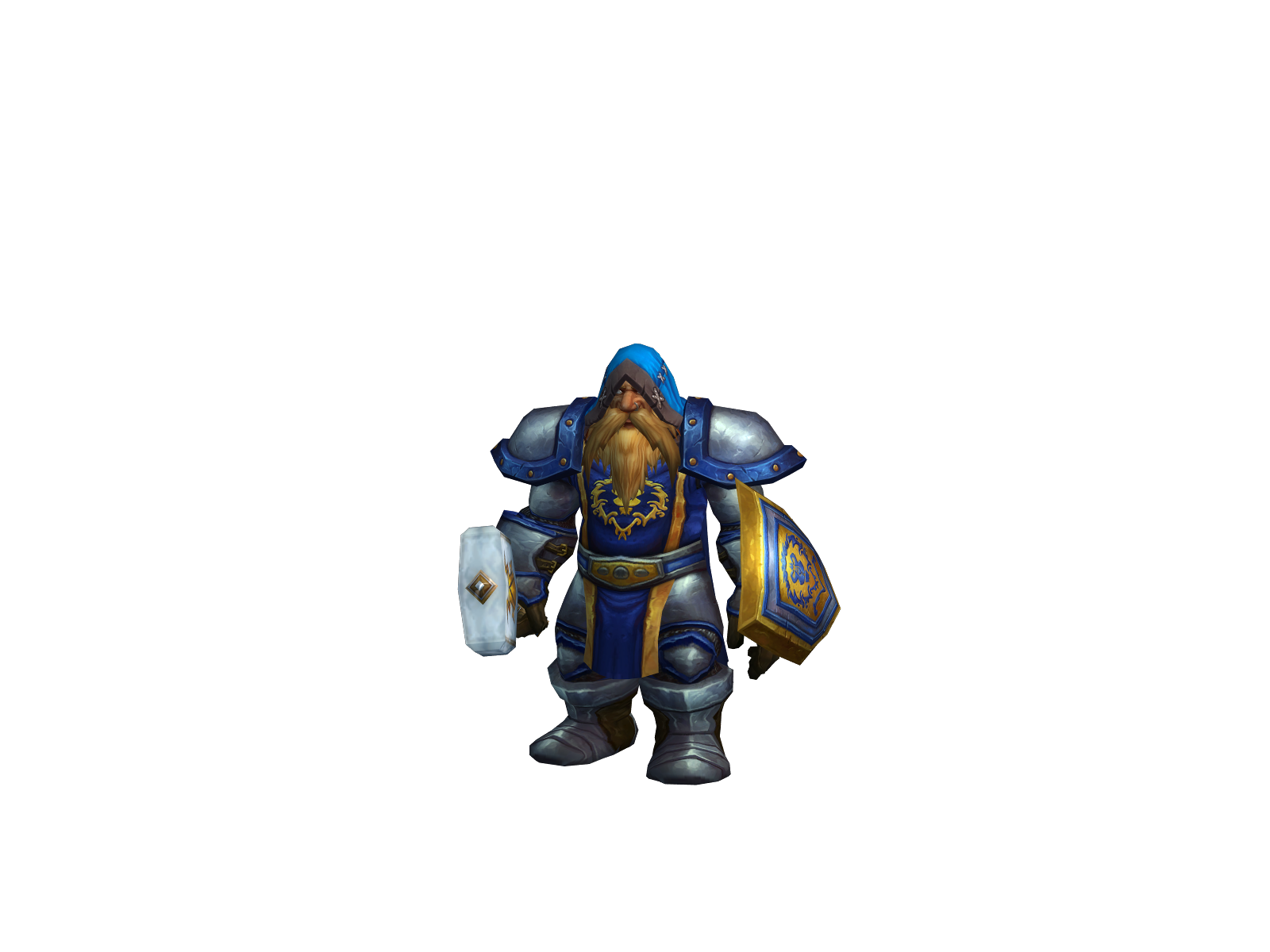 Copperbeard 3D character render