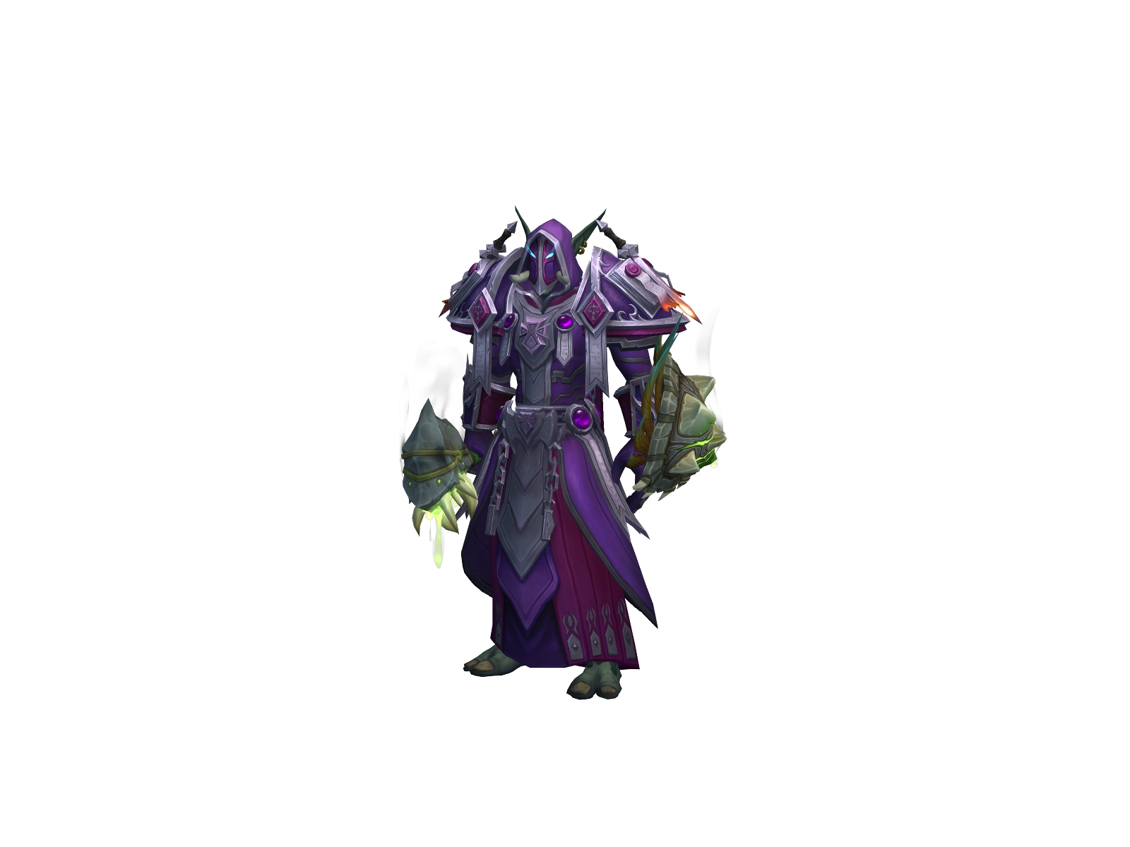 Vorak 3D character render