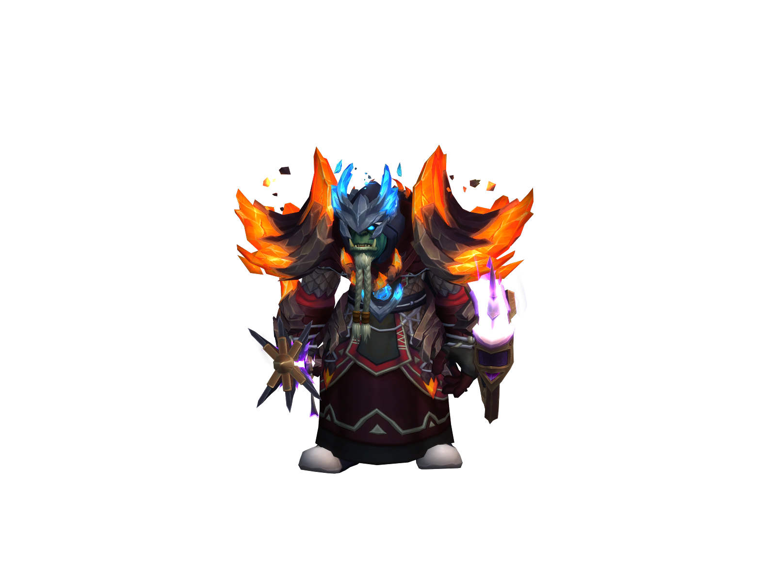 Foray 3D character render