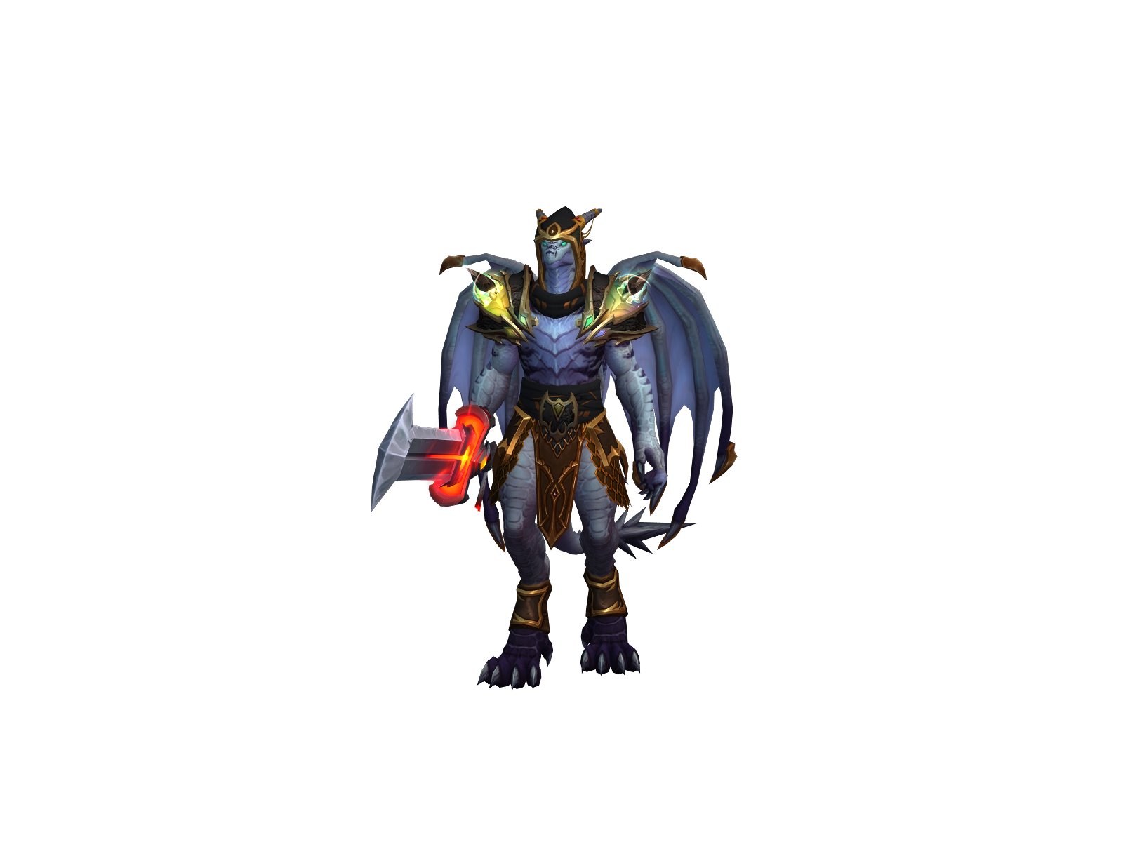Sdachneak 3D character render