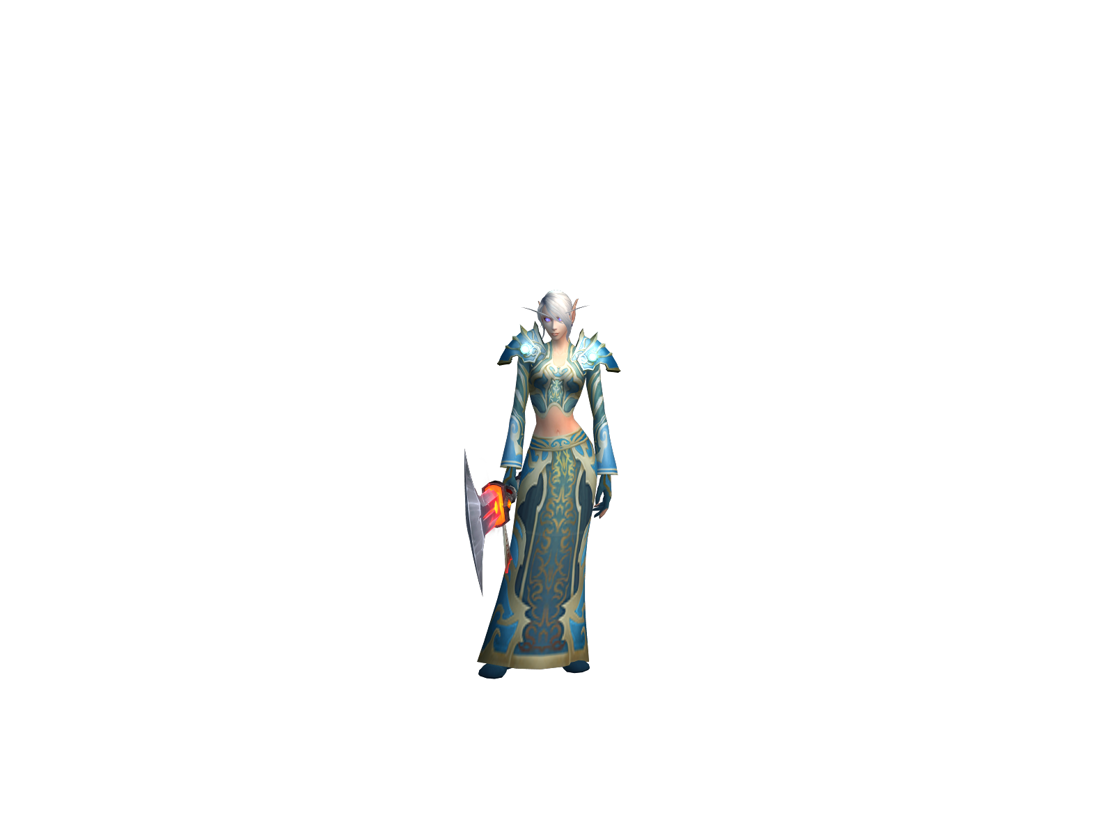 Shadowlover 3D character render