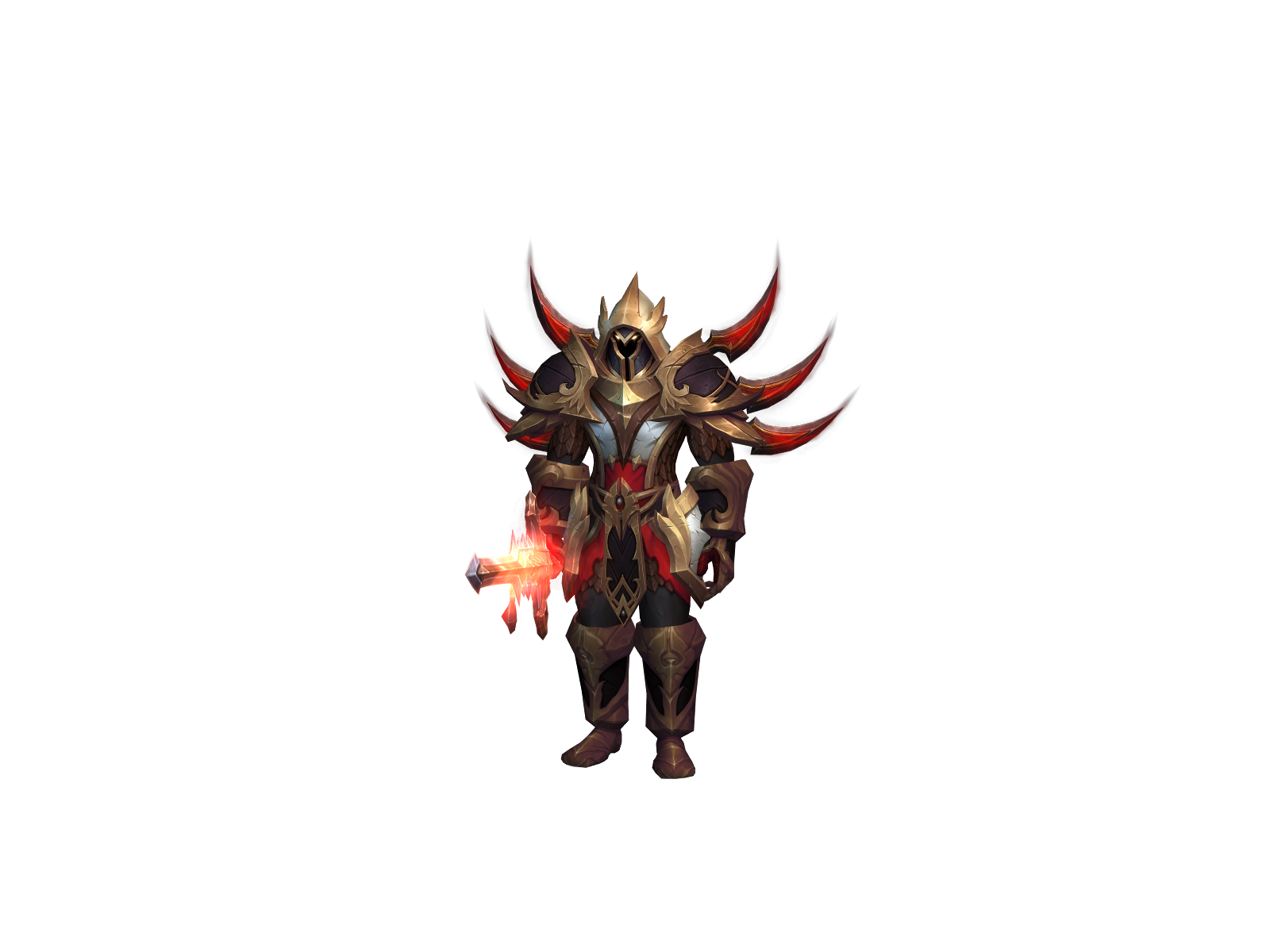 Emferno 3D character render