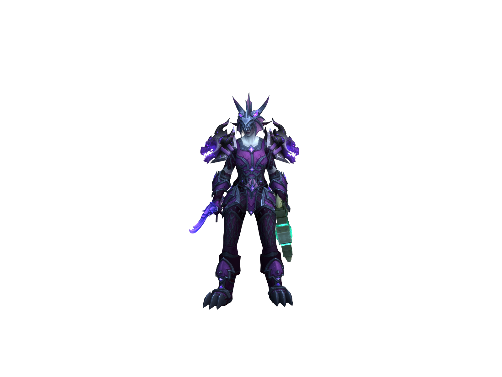 Hiddenshaman 3D character render