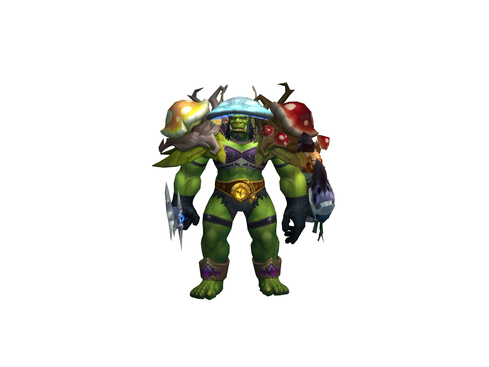 Kwondeokila 3D character render