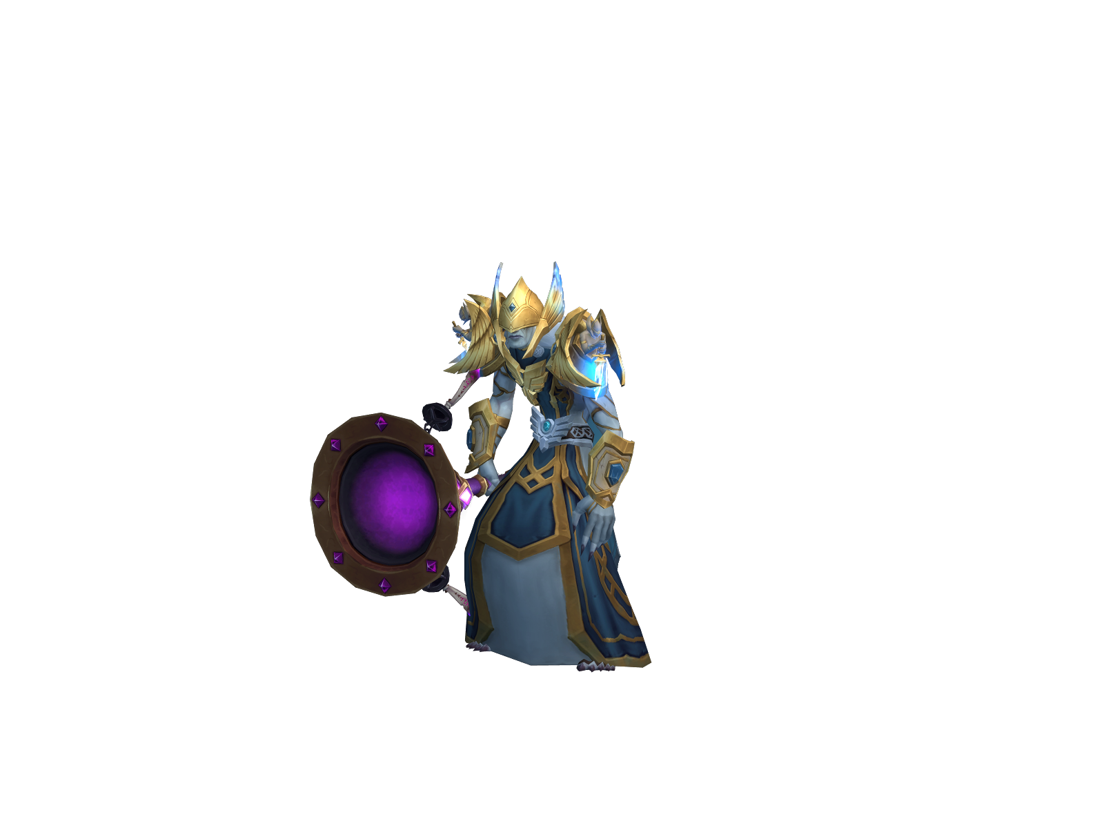 Ironkaff 3D character render