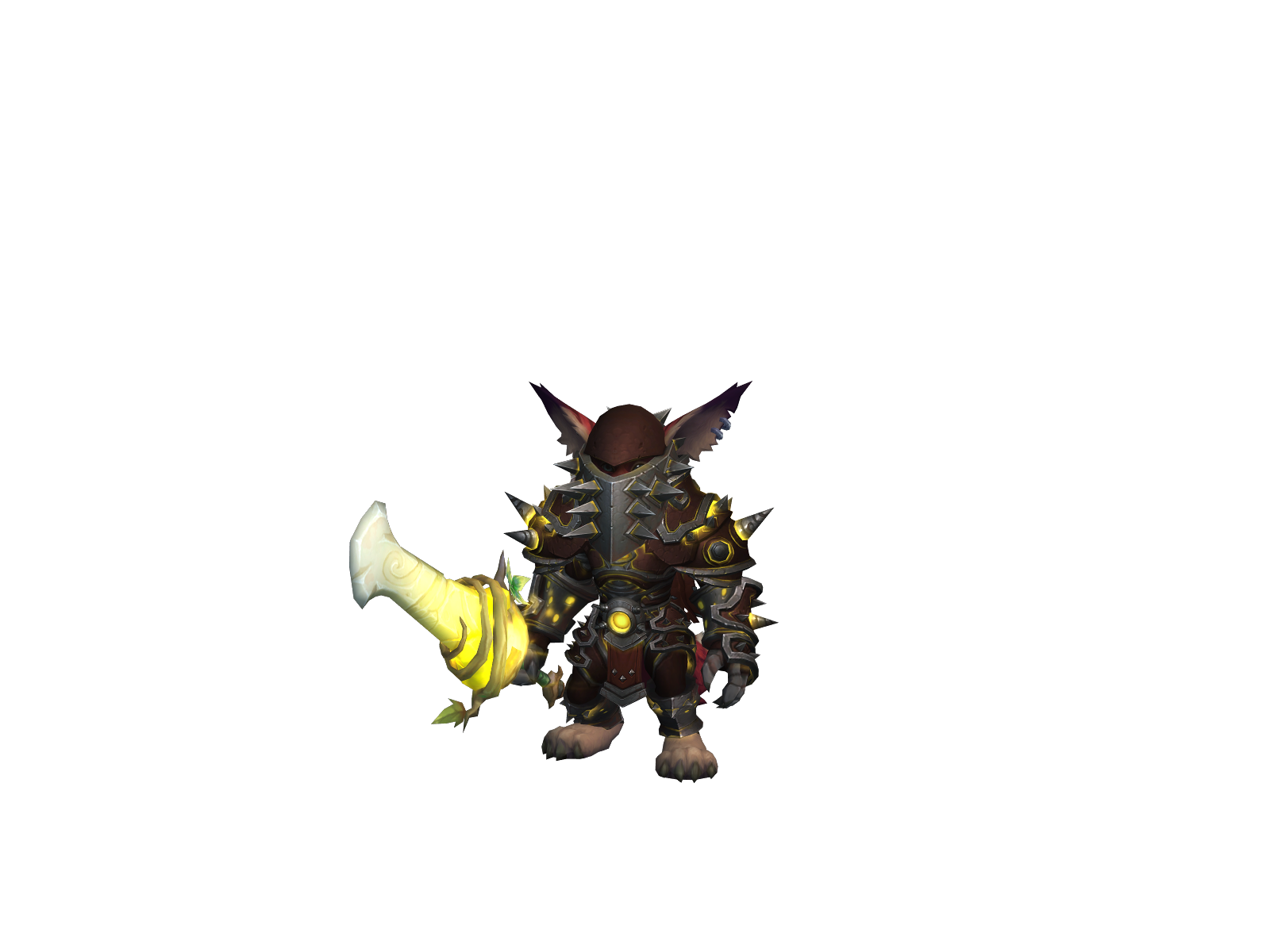Bleedswar 3D character render