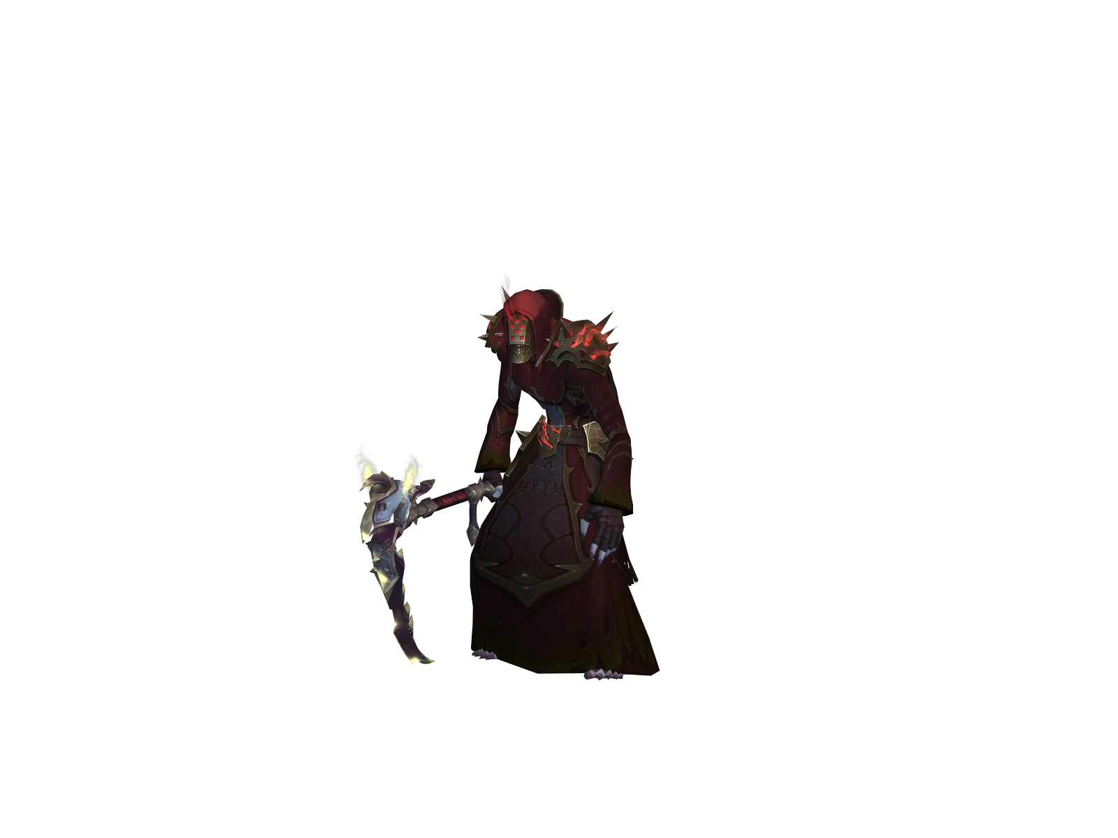 Mytilus 3D character render