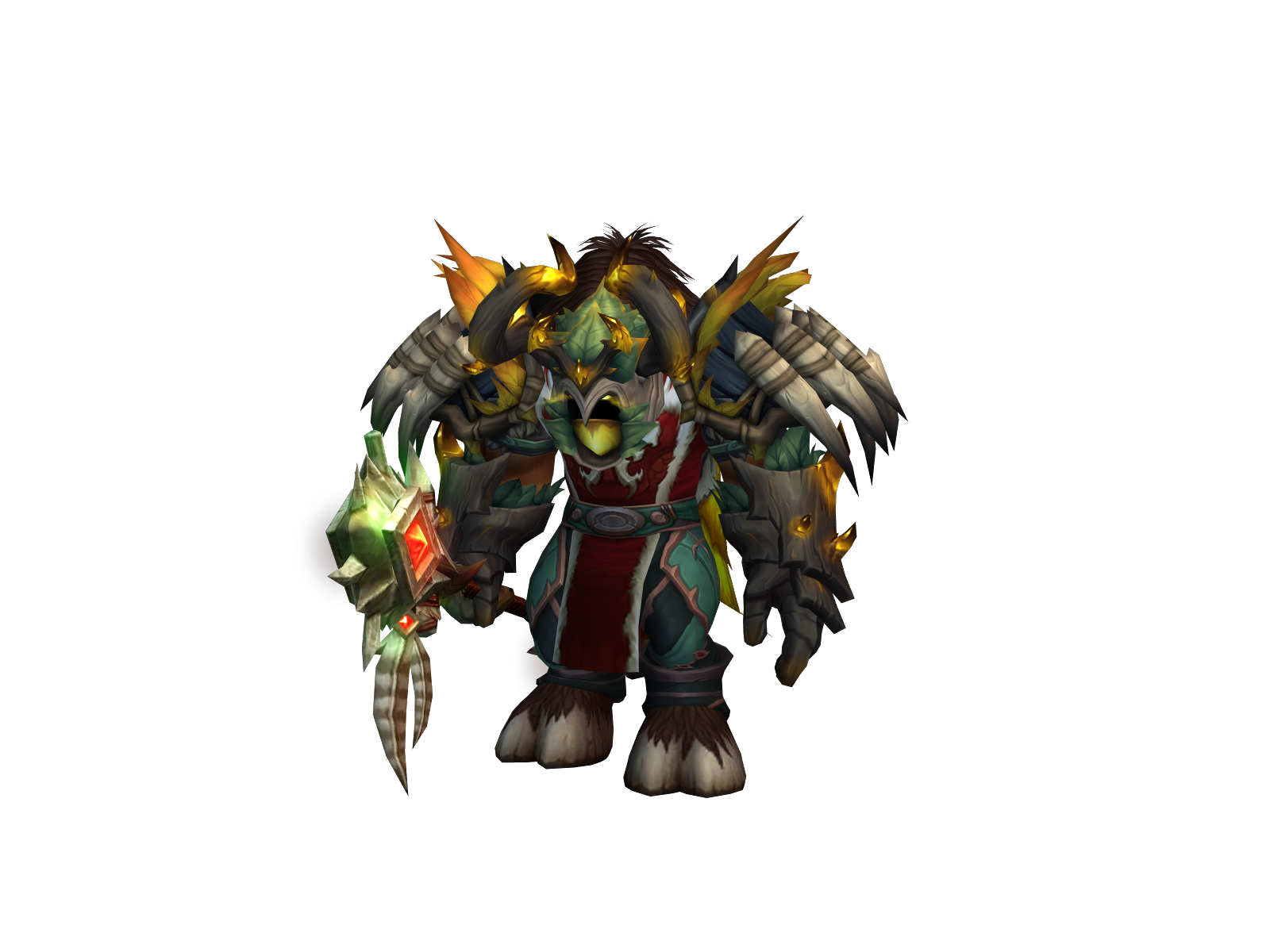 Grizzlycat 3D character render