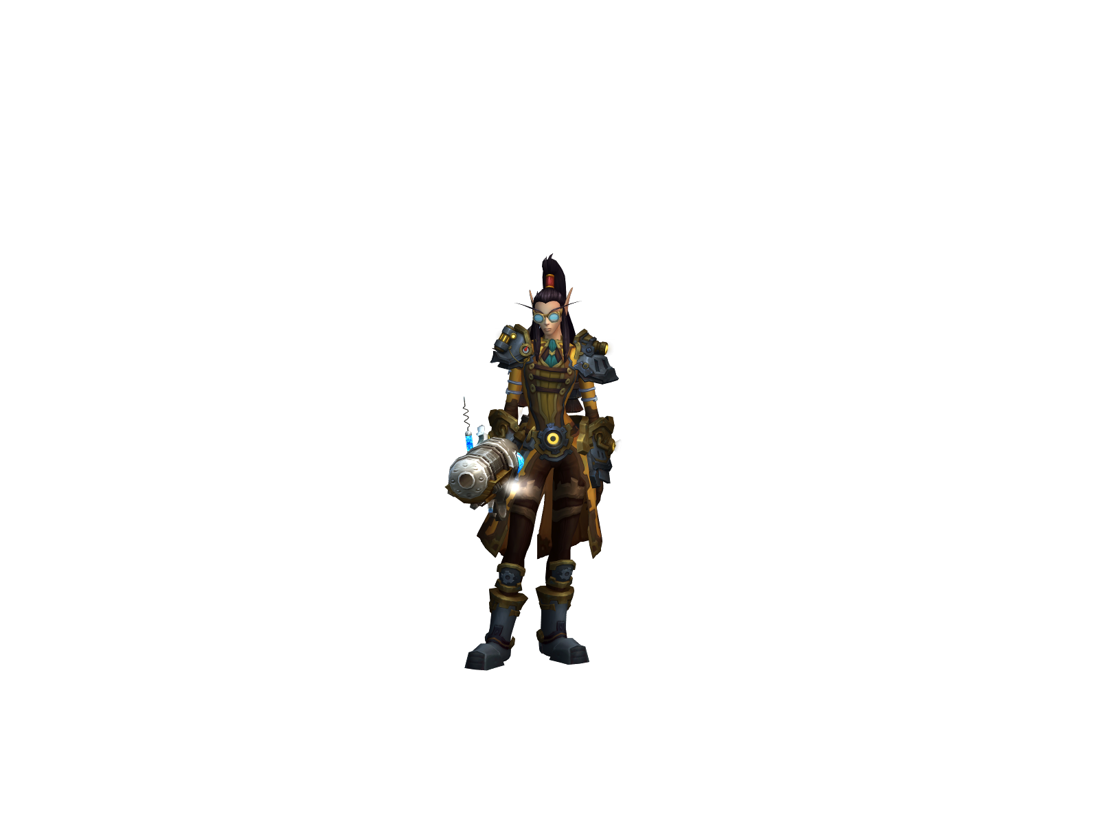 Anjingkaw 3D character render