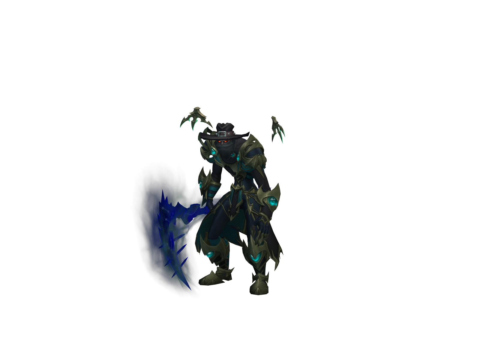 Deacald 3D character render