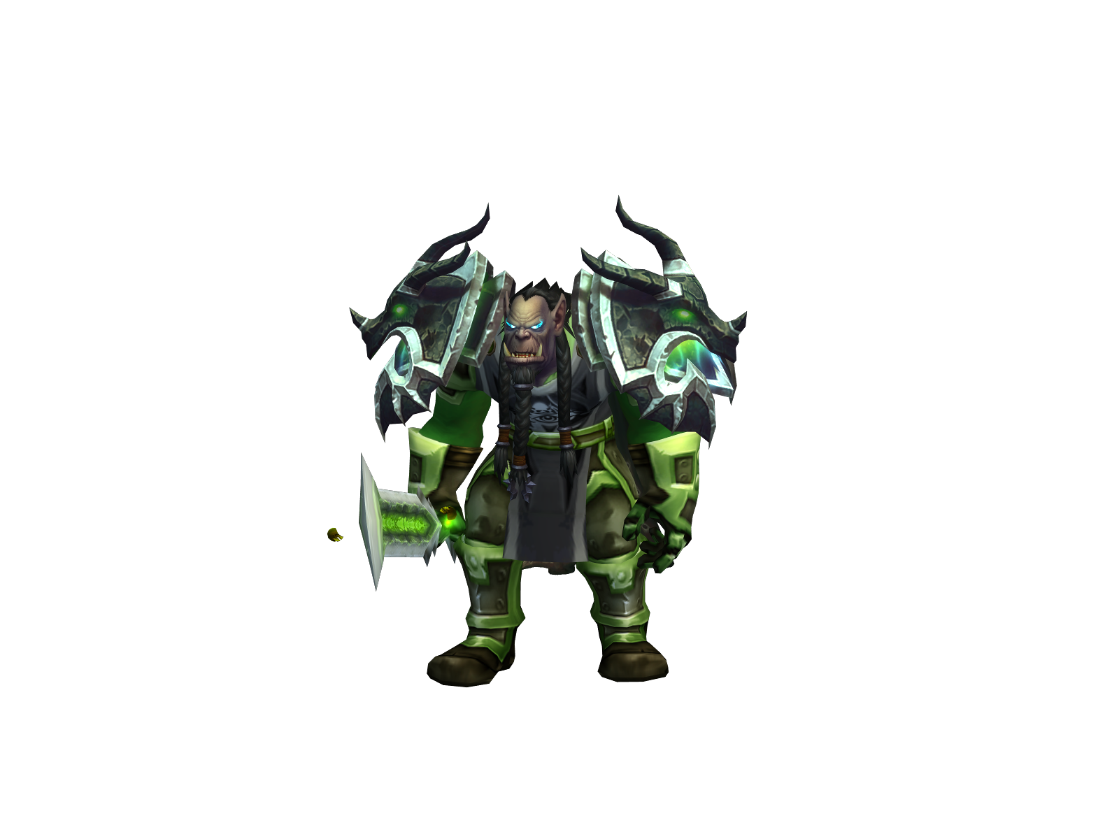 Eradicaté 3D character render
