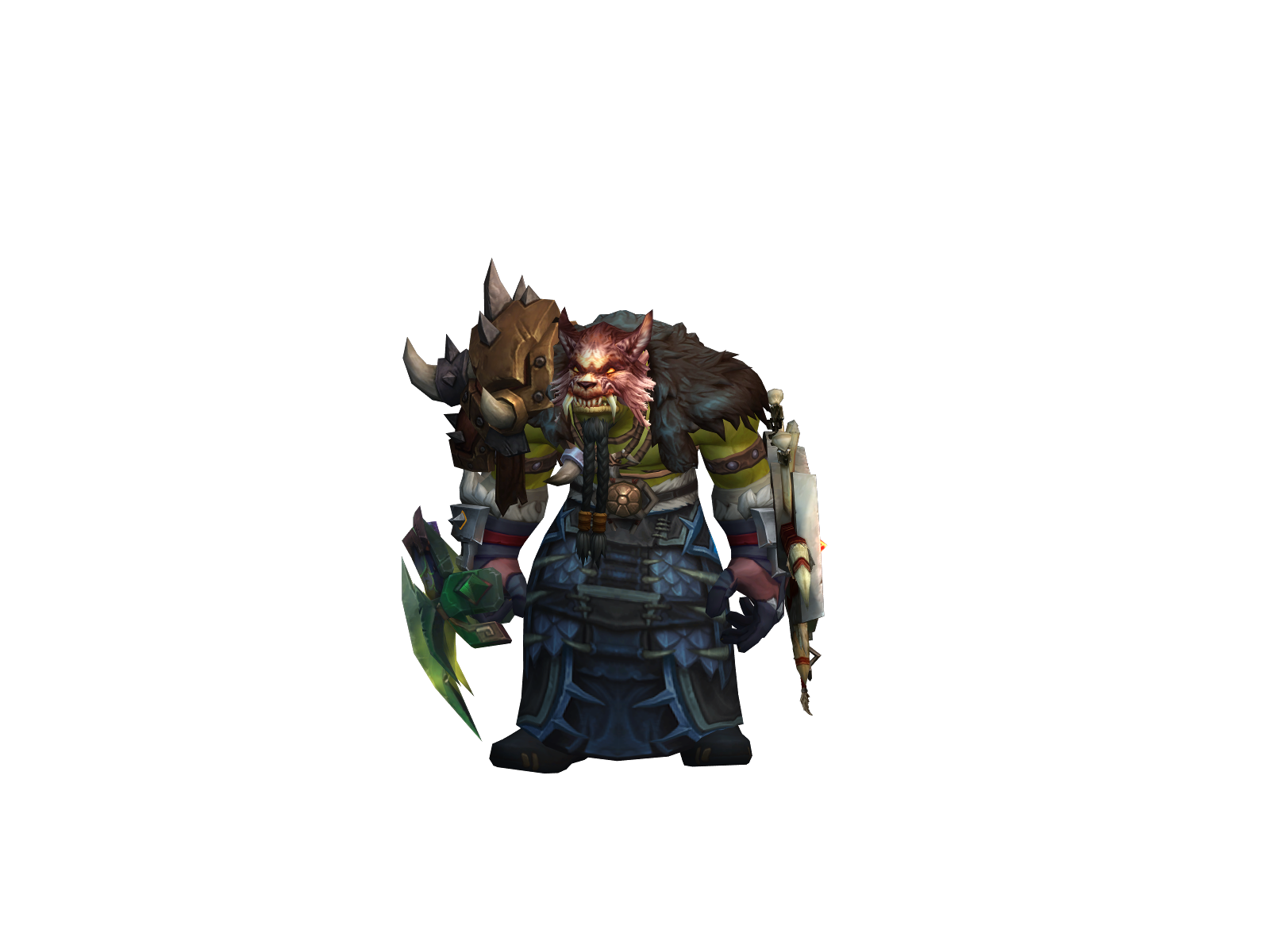 Tetand 3D character render