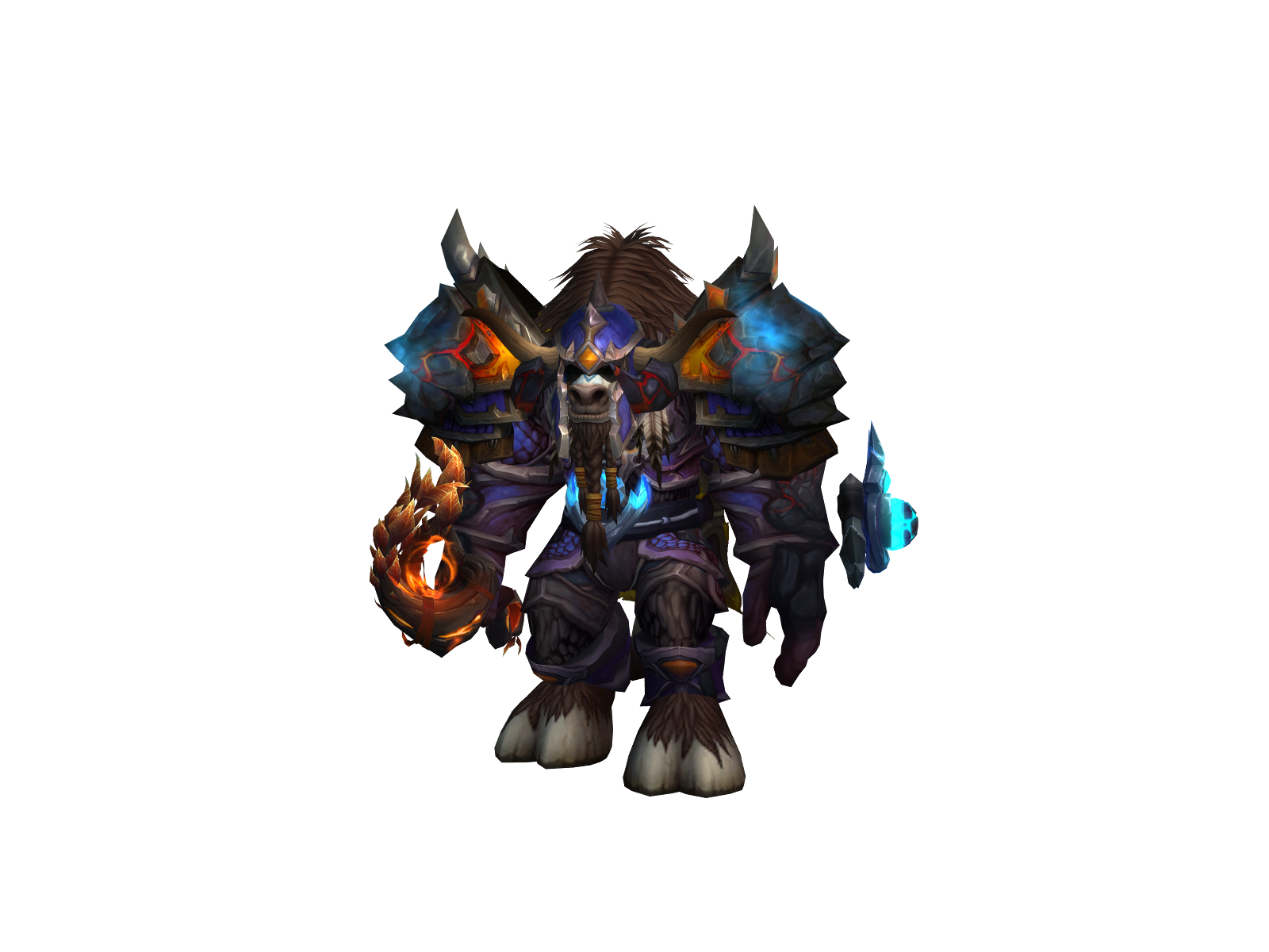 Flogger 3D character render