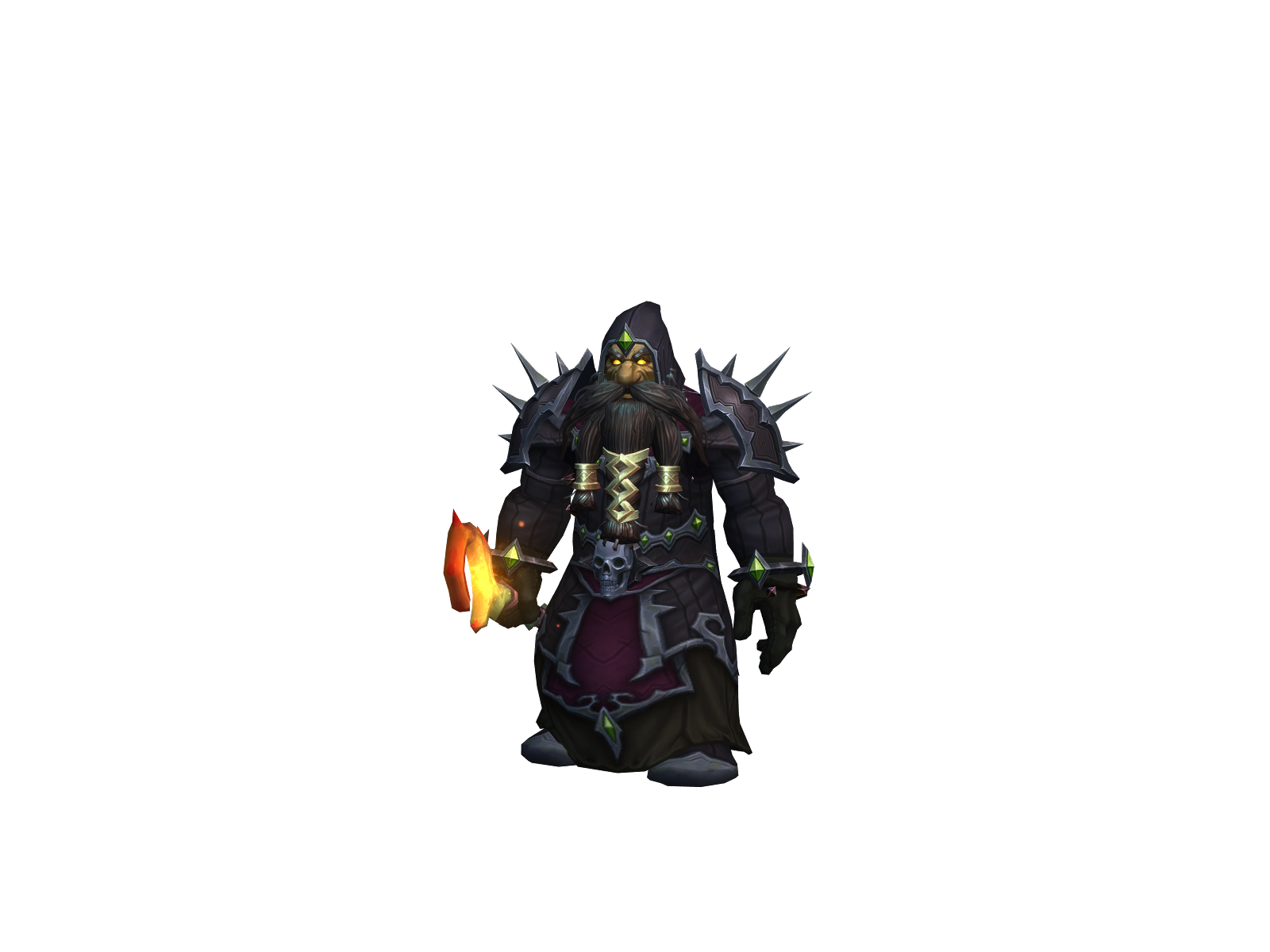 Hogwash 3D character render