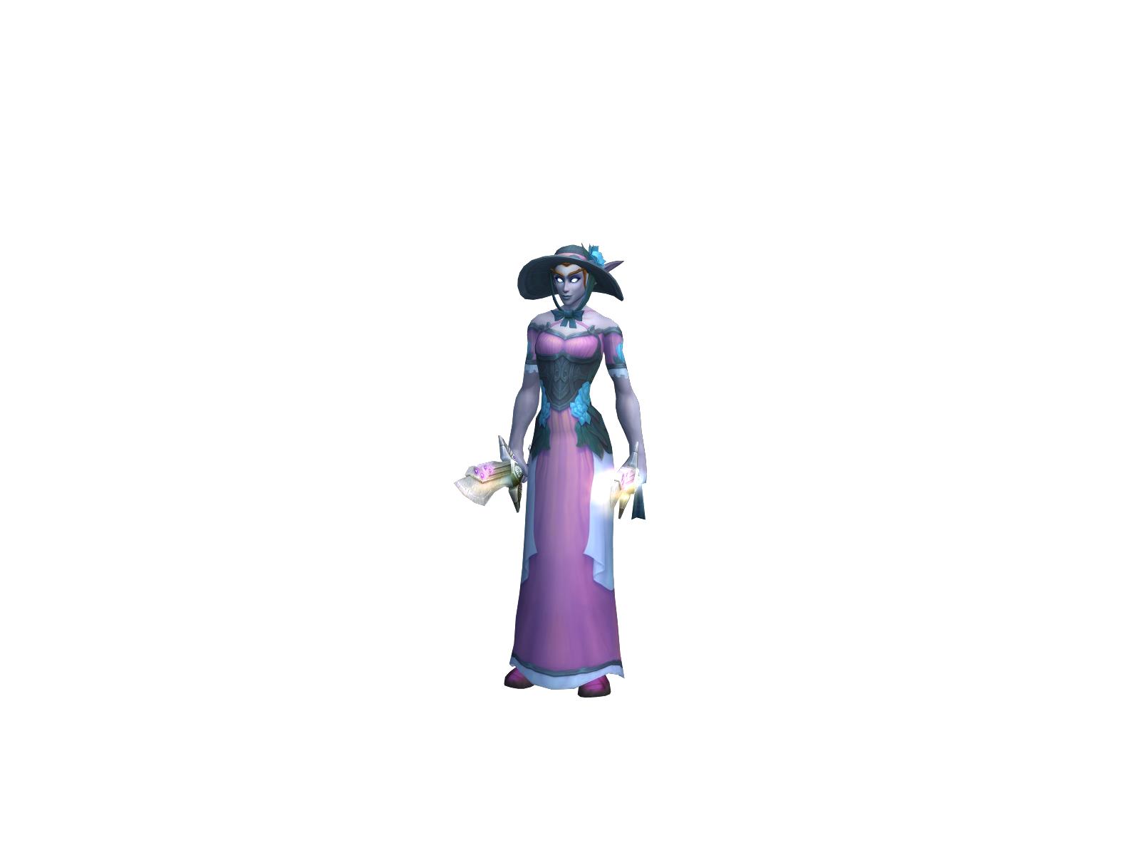 Darlingset 3D character render