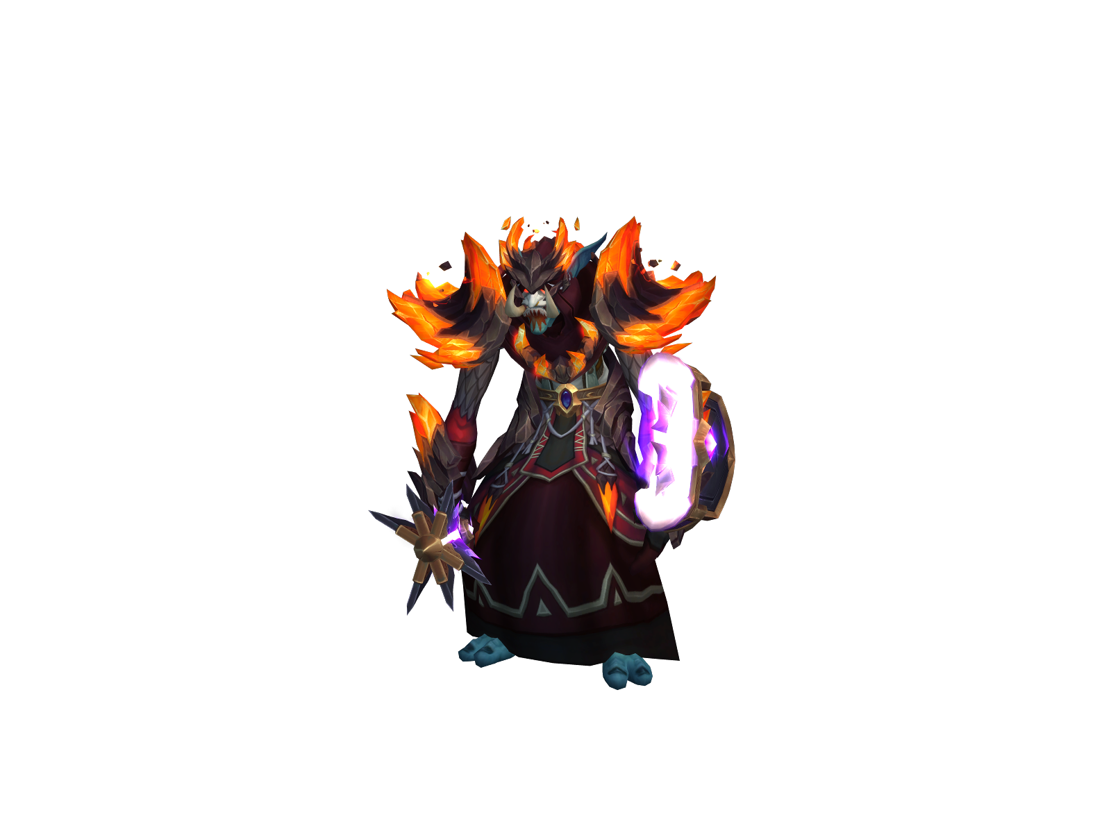 Tiencakes 3D character render