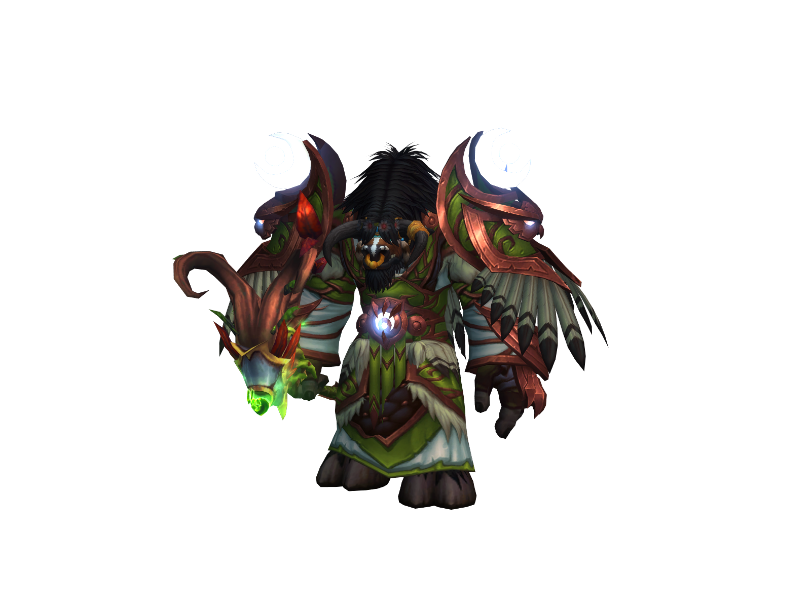 Iliterate 3D character render
