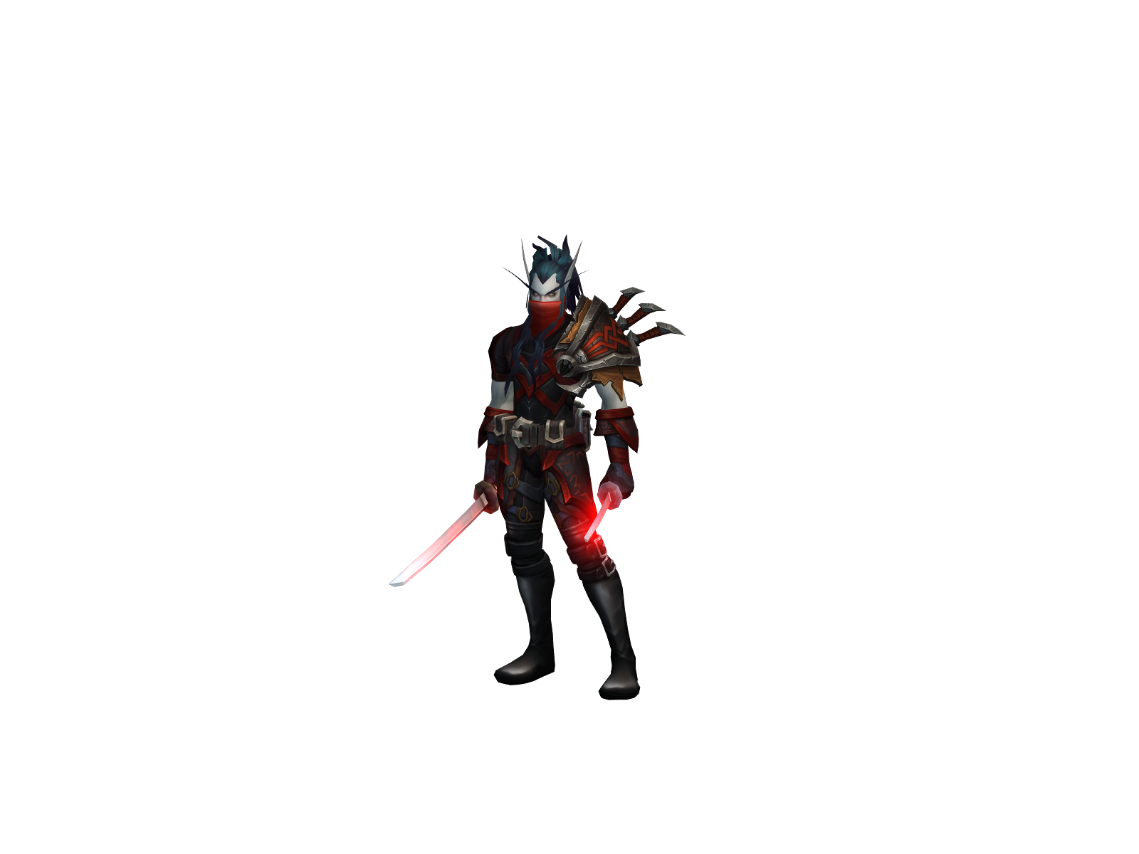 Kalishadow 3D character render