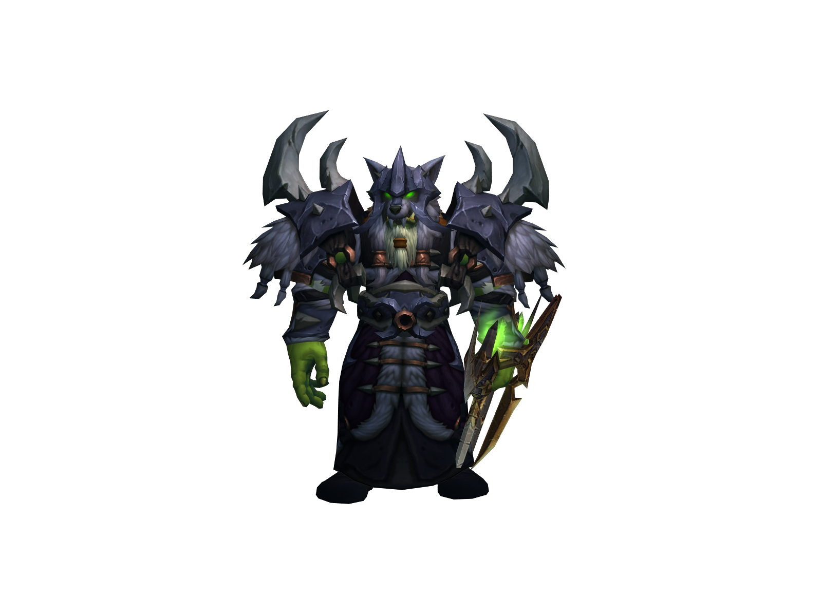 Goofyaugh 3D character render