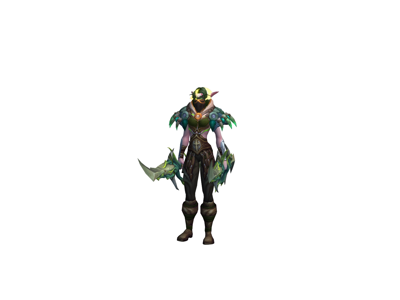 Teprie 3D character render