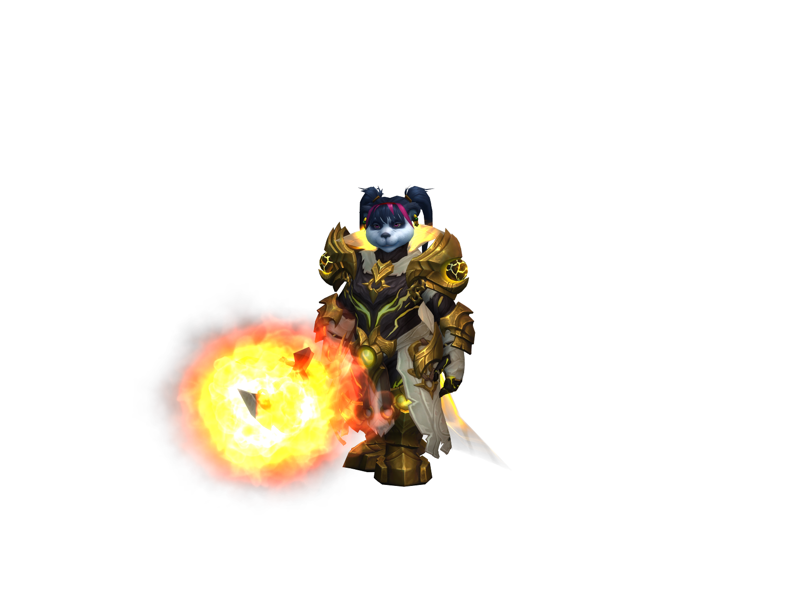 Merries 3D character render