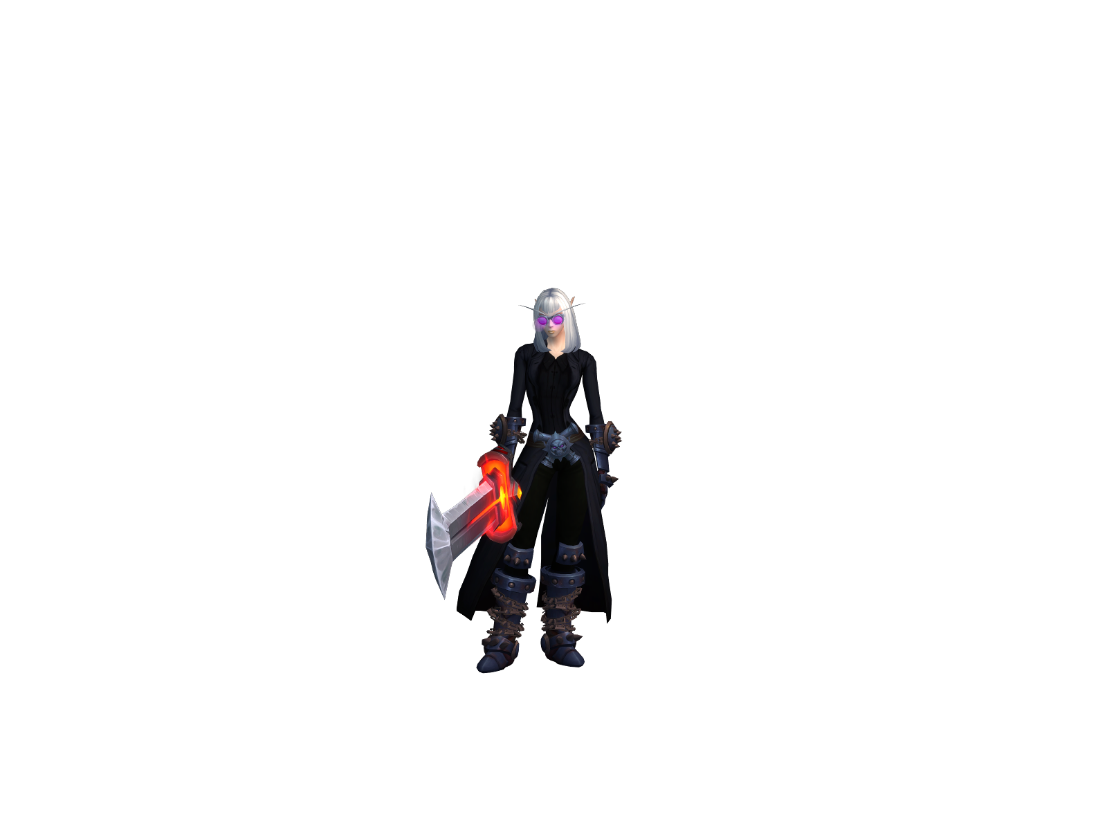 Ghostgodk 3D character render