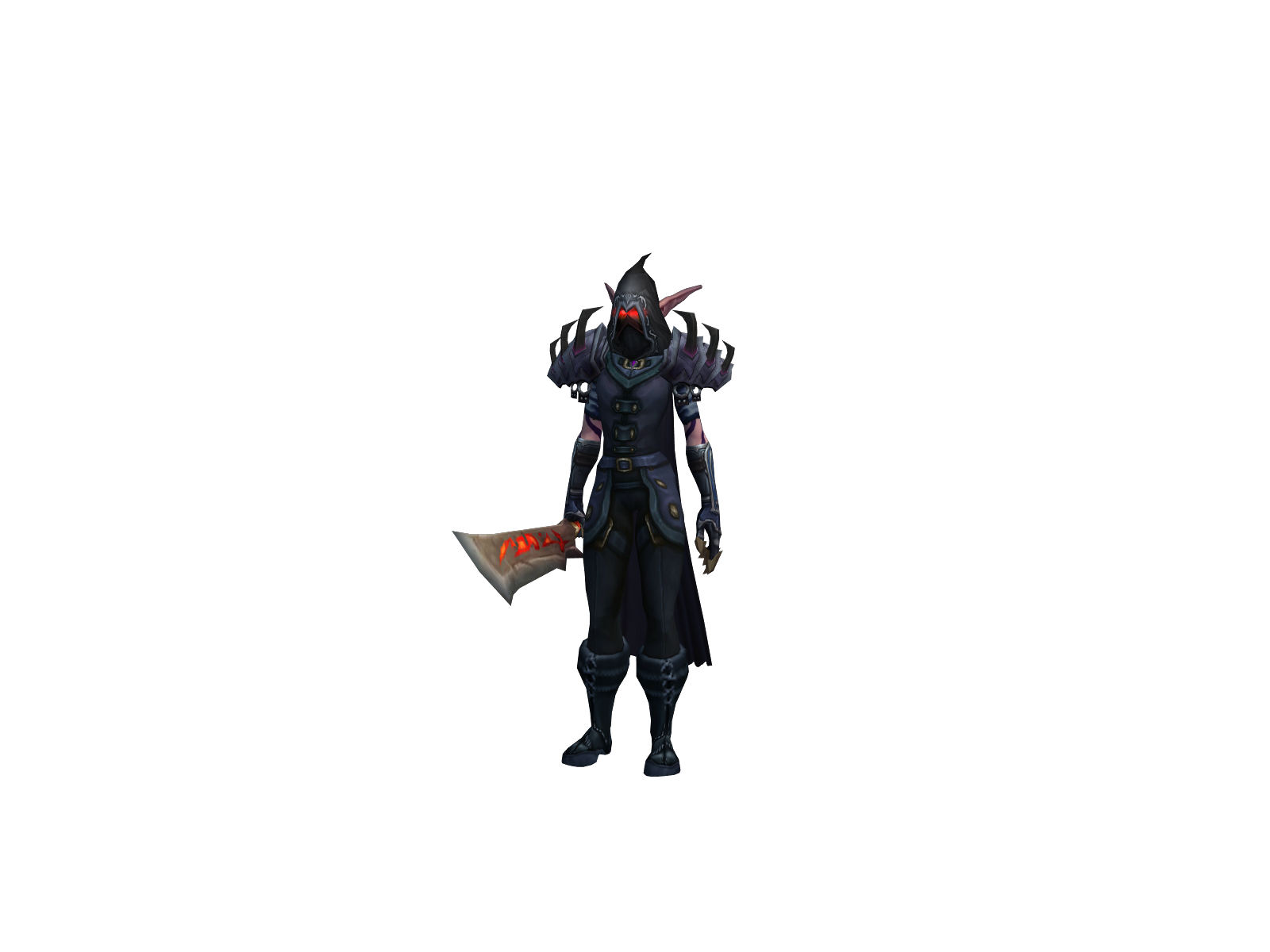 Nyxnika 3D character render