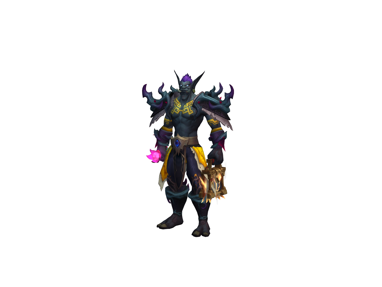 Grimsleepah 3D character render