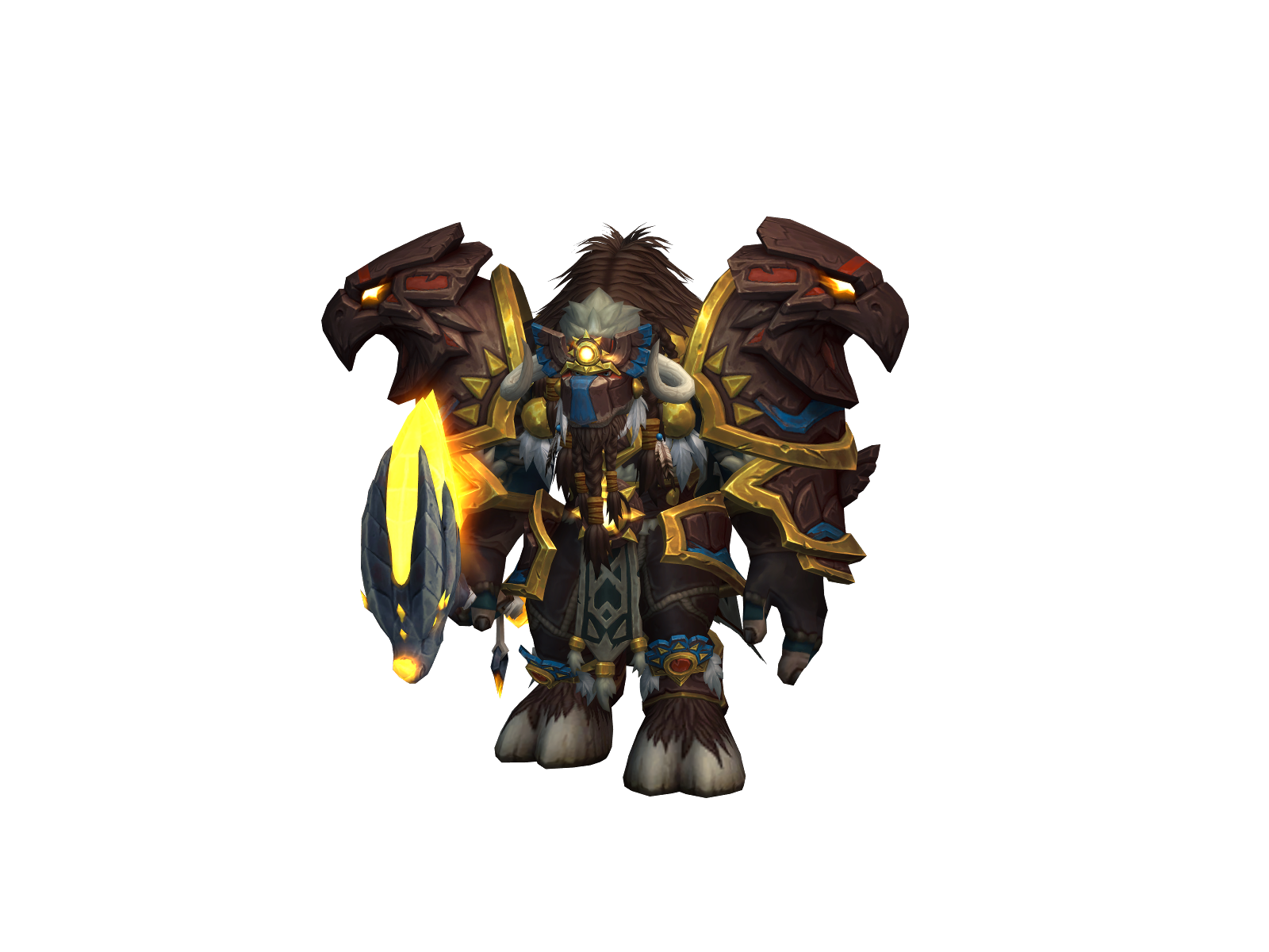 Prong 3D character render