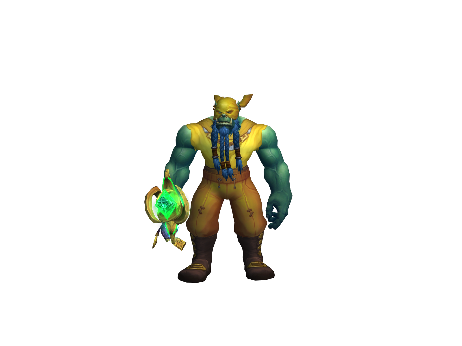 Healthcliff 3D character render