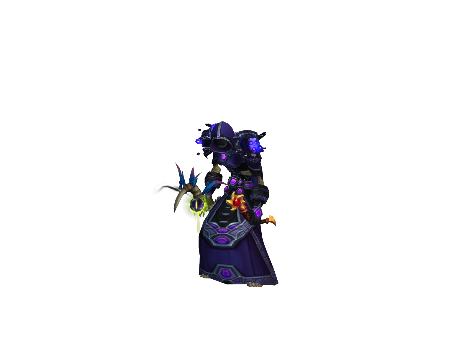 Priestresul 3D character render