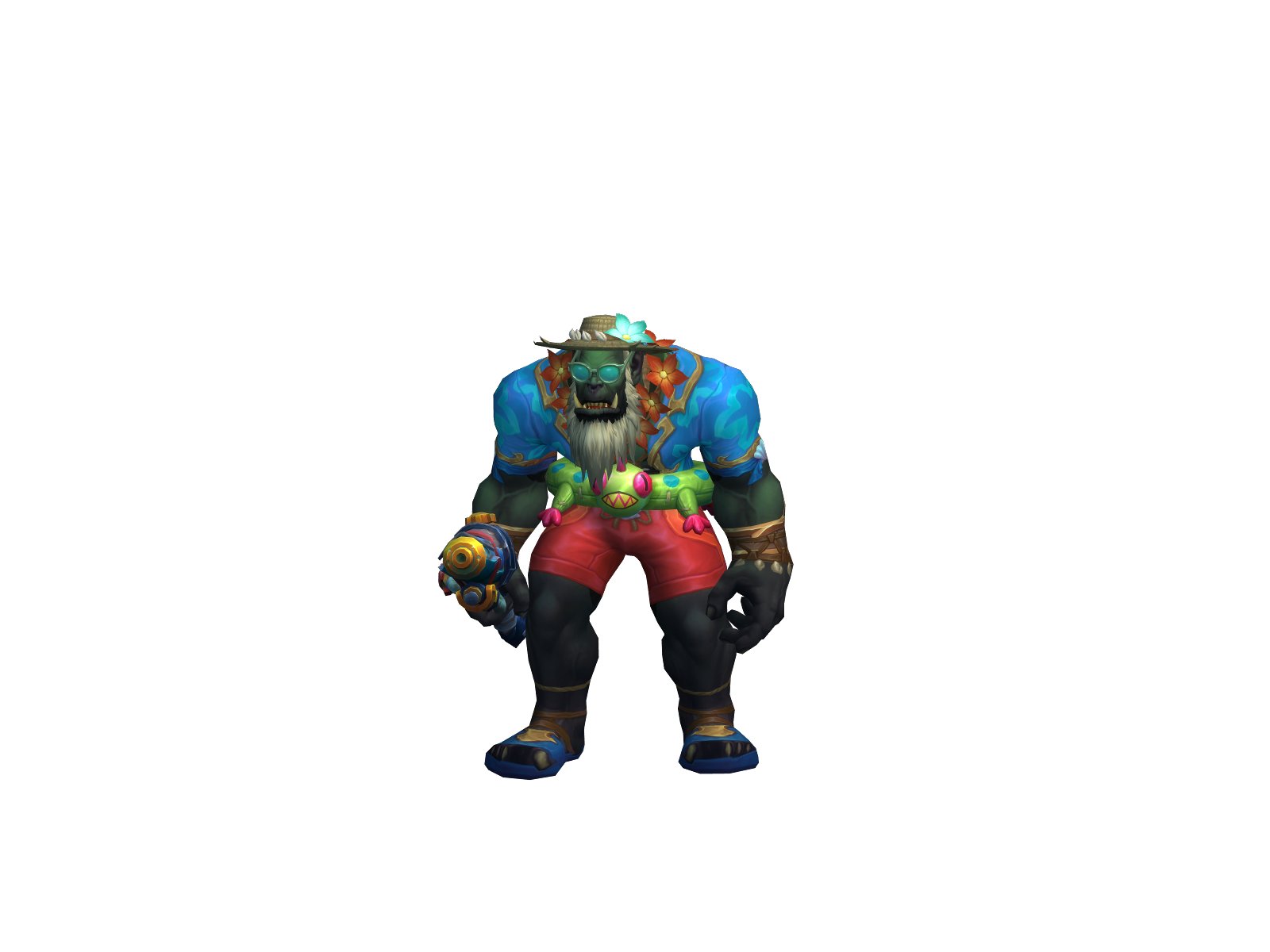 Oid 3D character render