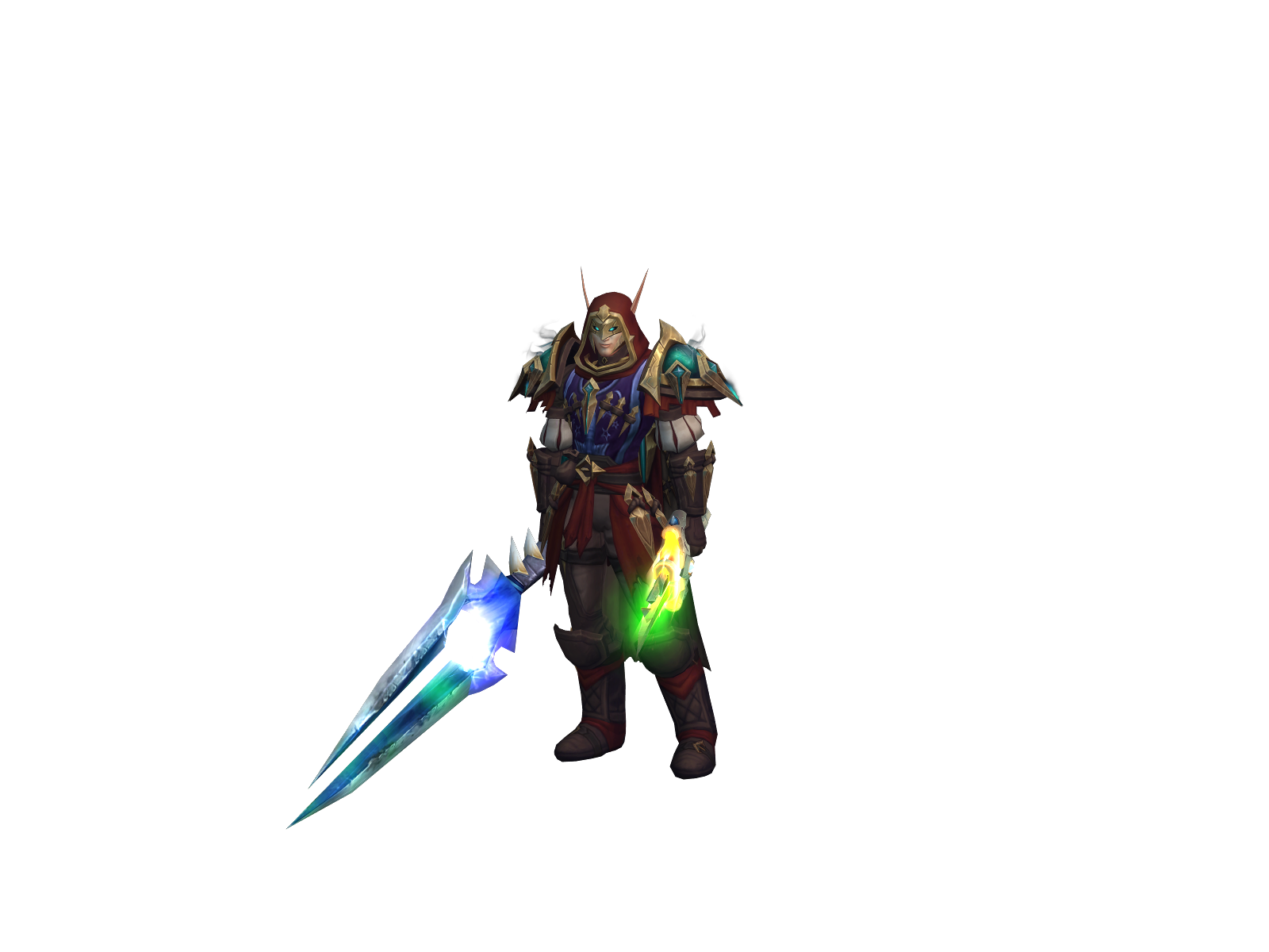 Deadhawkk 3D character render