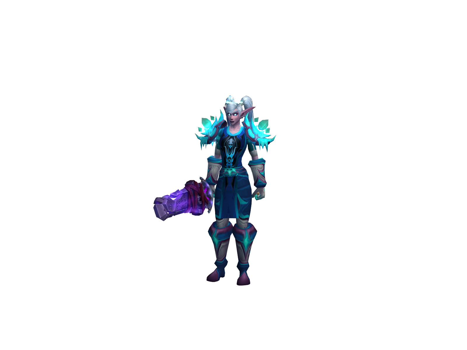 Drakkqt 3D character render