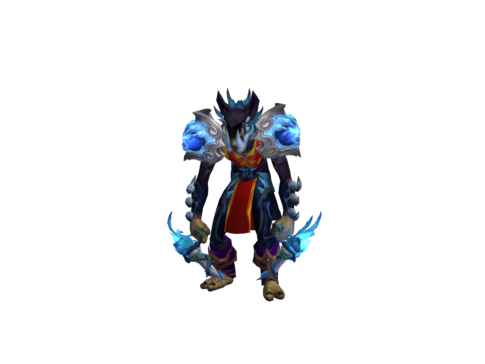 Grakaas 3D character render