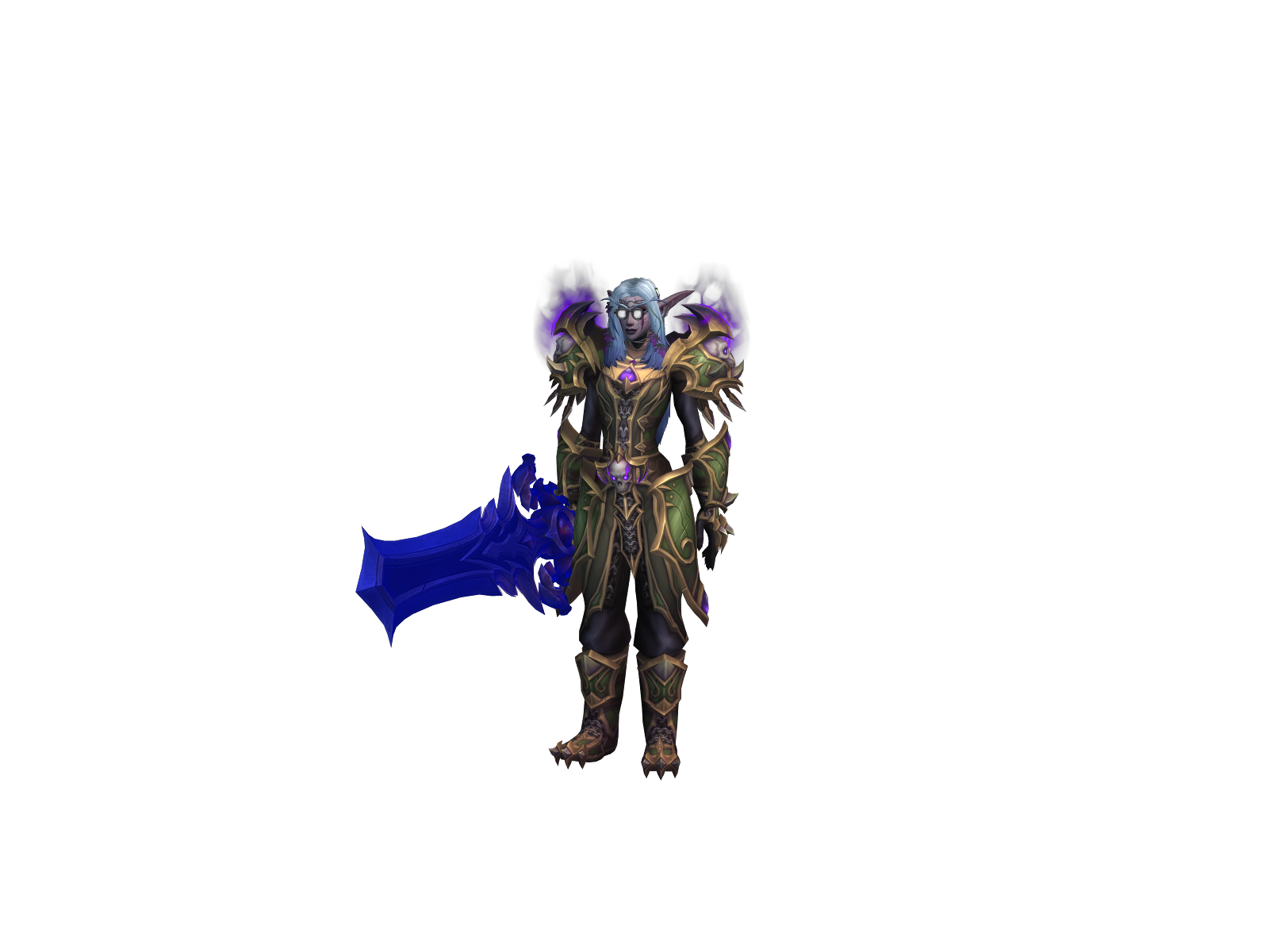 Nahliah 3D character render