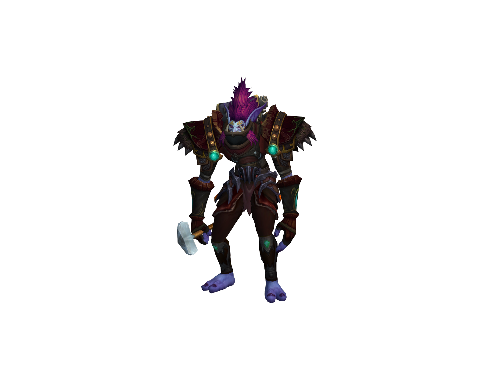 Laj 3D character render