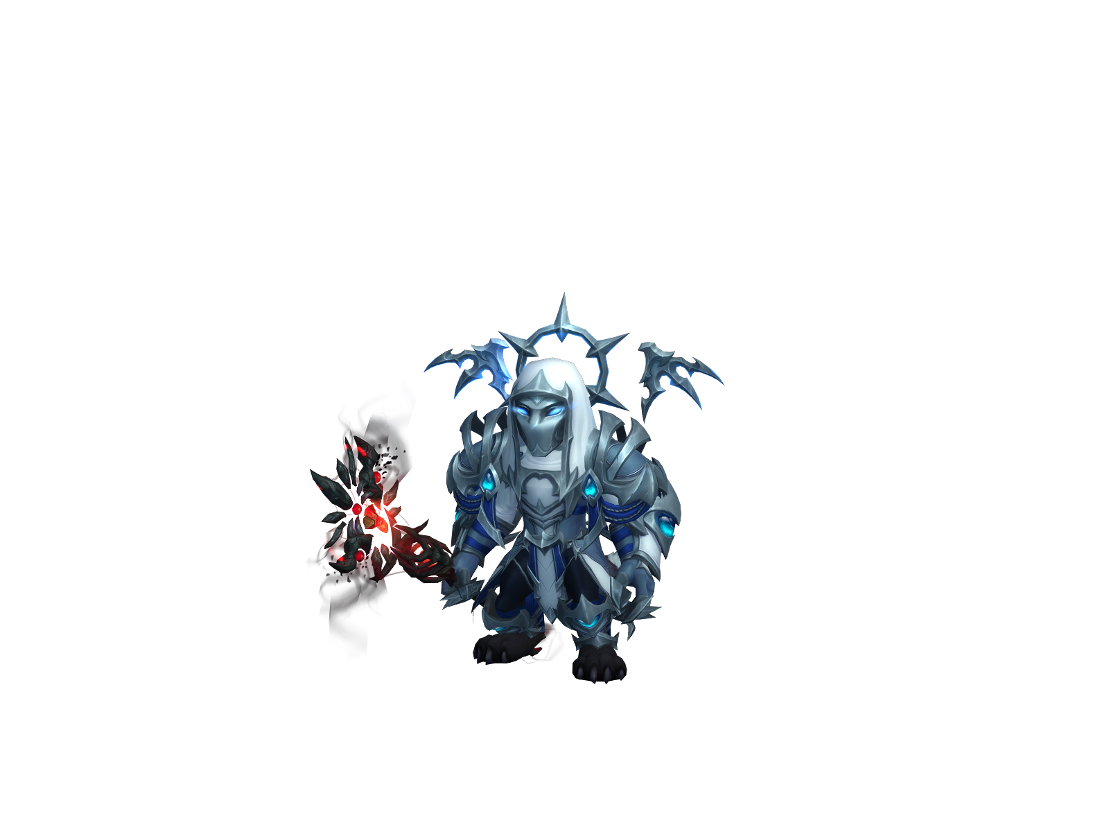 Kenspriest 3D character render