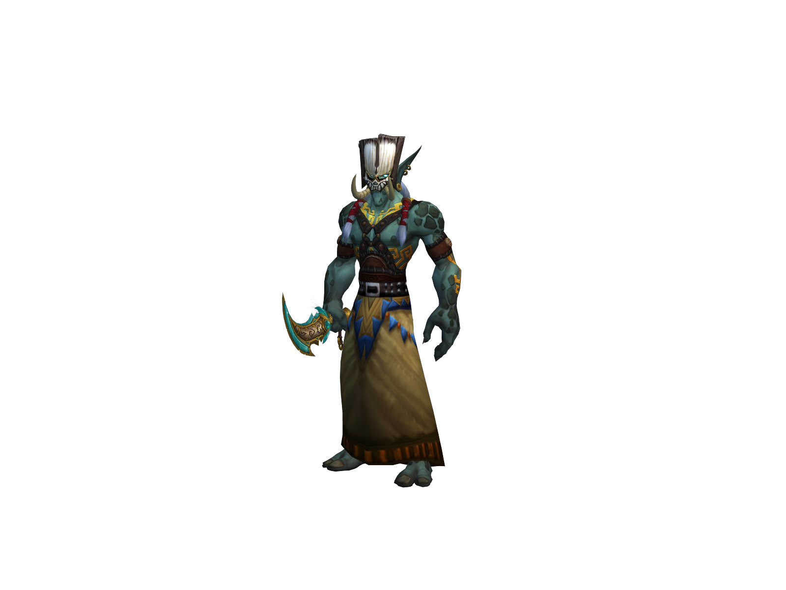Io 3D character render