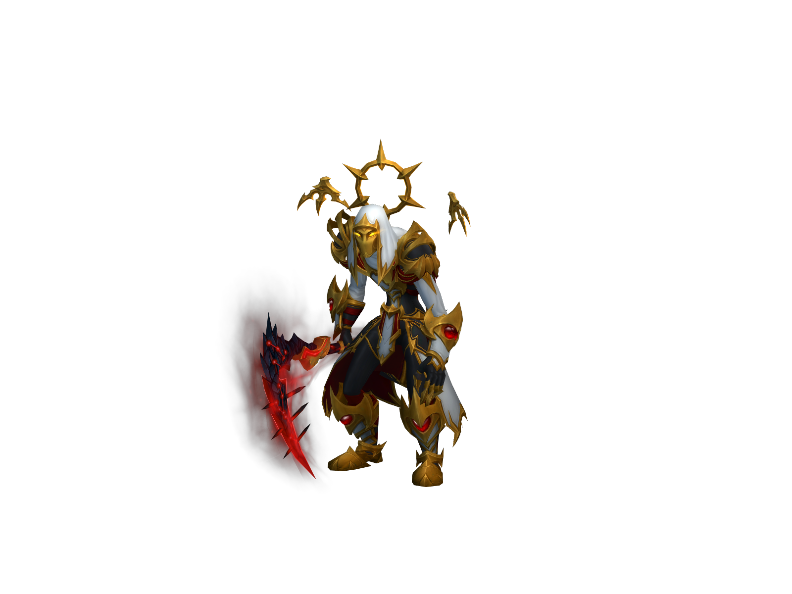 Sinful 3D character render