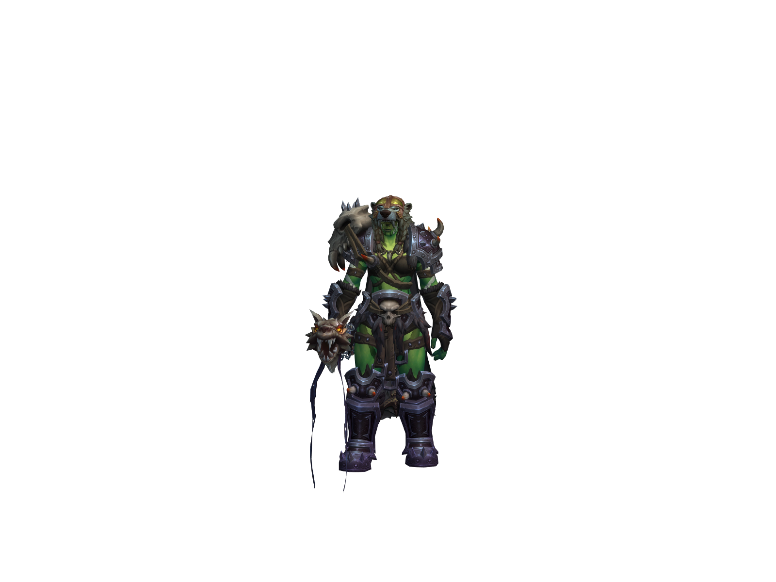 Skudzhuntz 3D character render