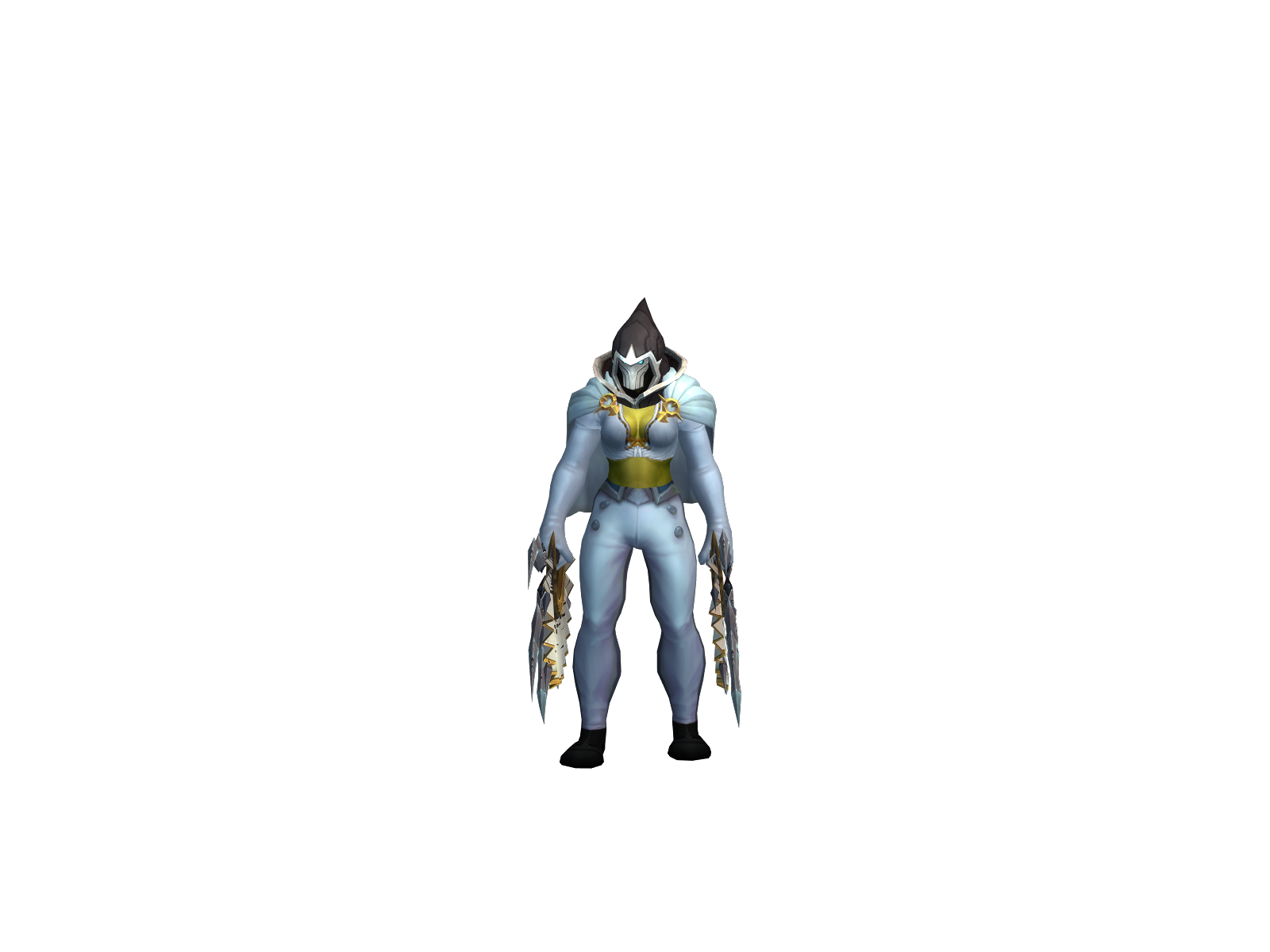 Grzen 3D character render