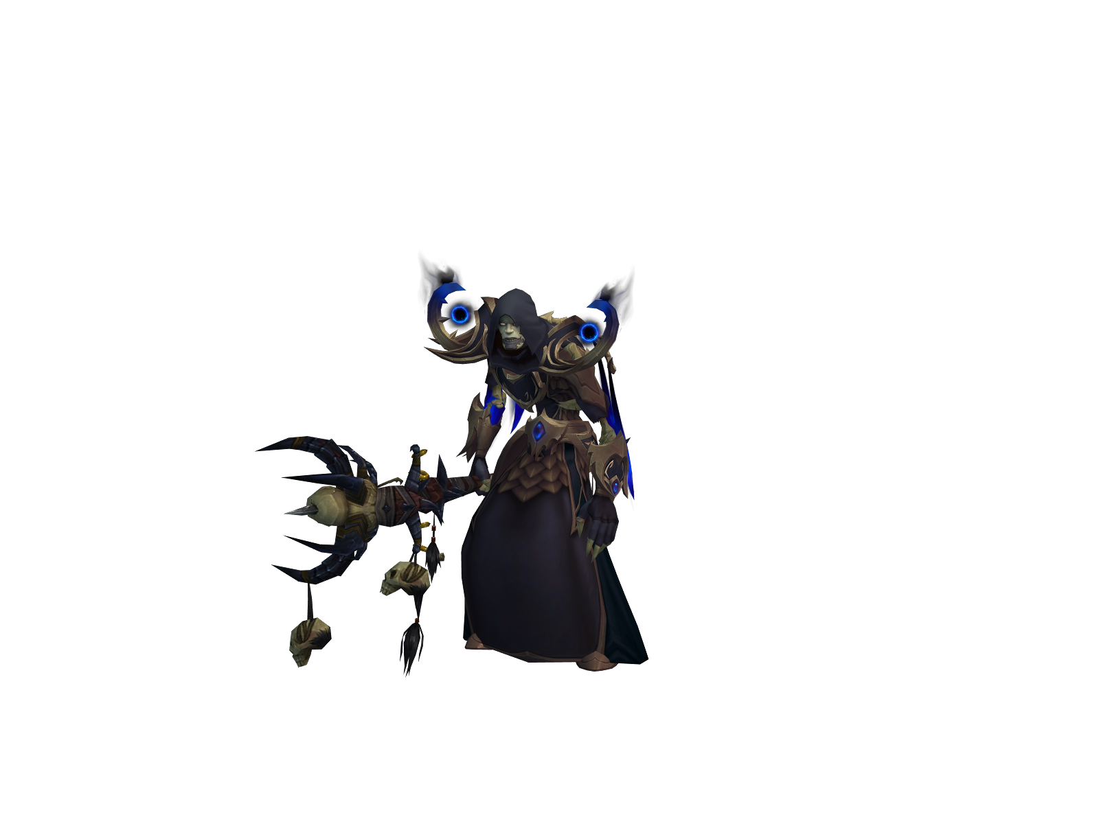 Nephryte 3D character render